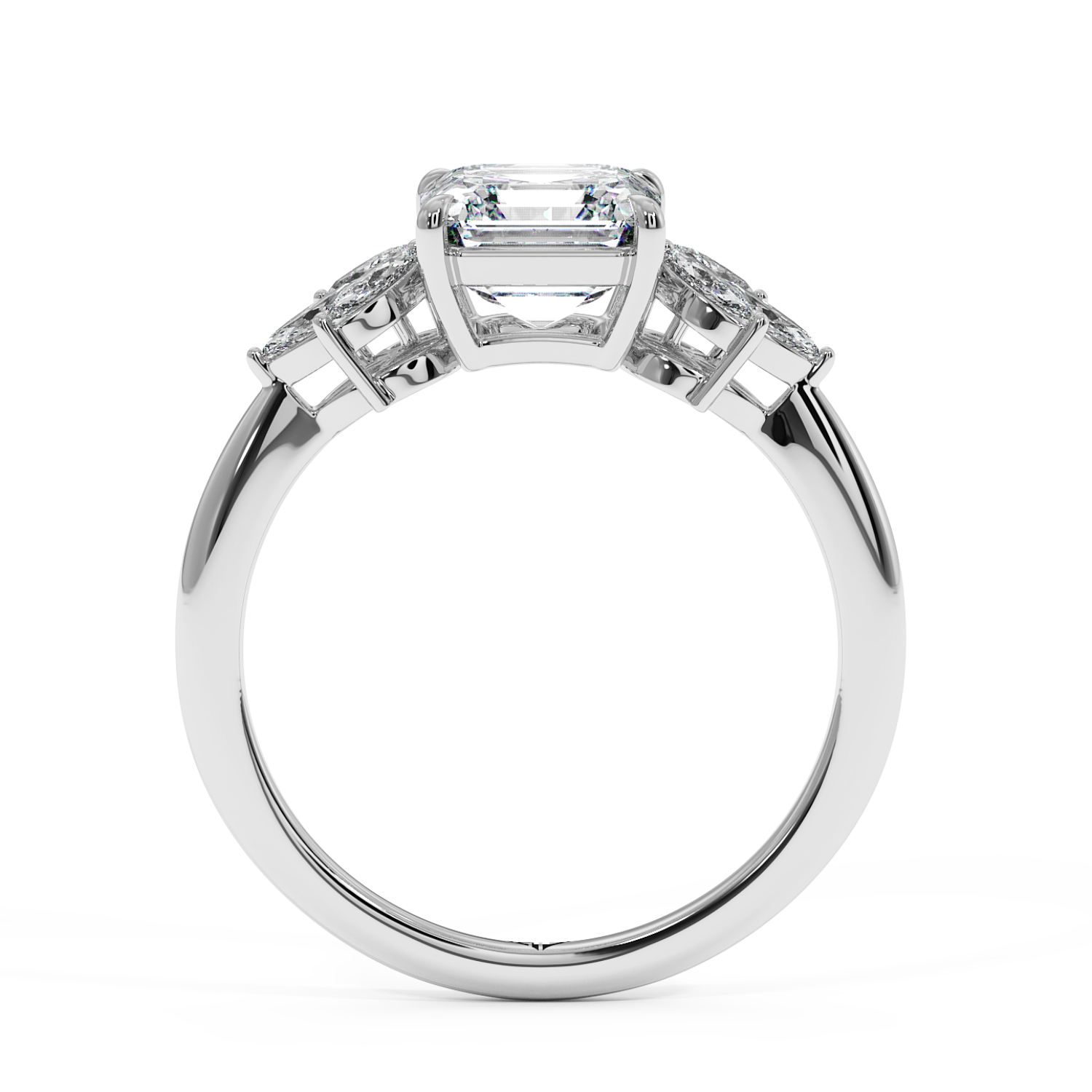 Platinum Heidi Engagement Ring