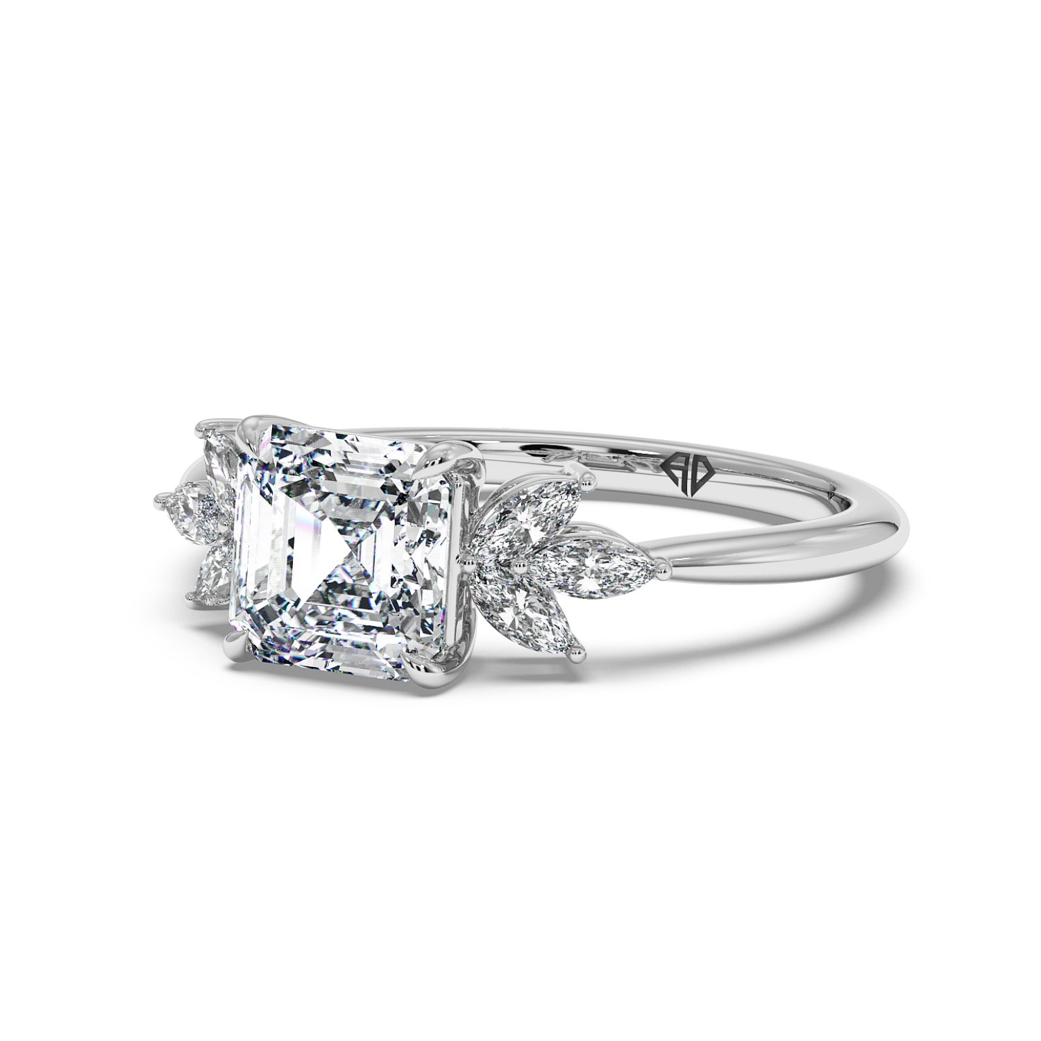 Platinum Heidi Engagement Ring