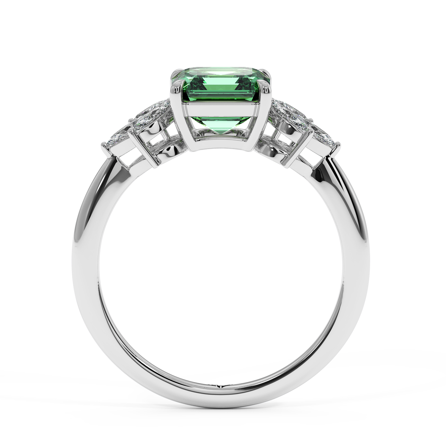 18K White Gold Heidi Engagement Ring