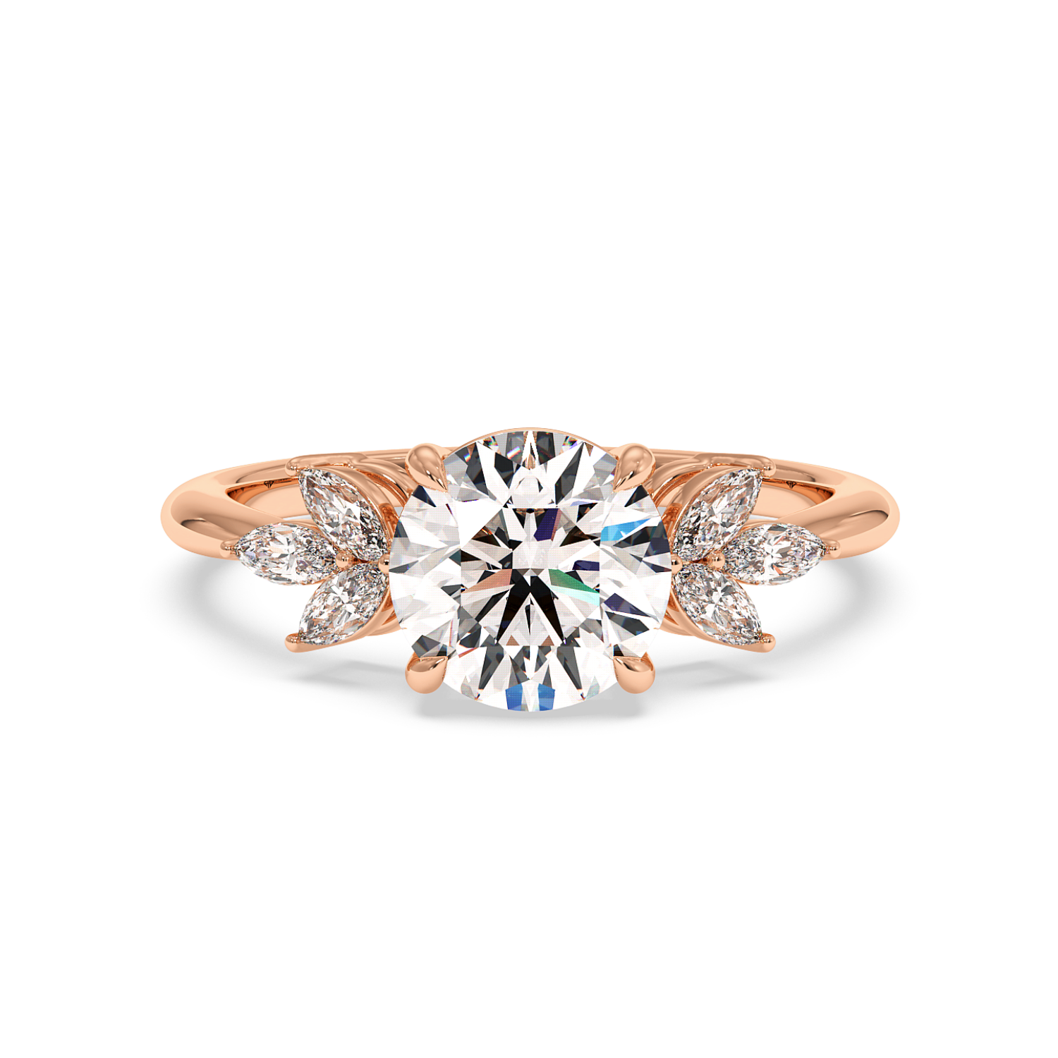 18K White Gold Heidi Engagement Ring