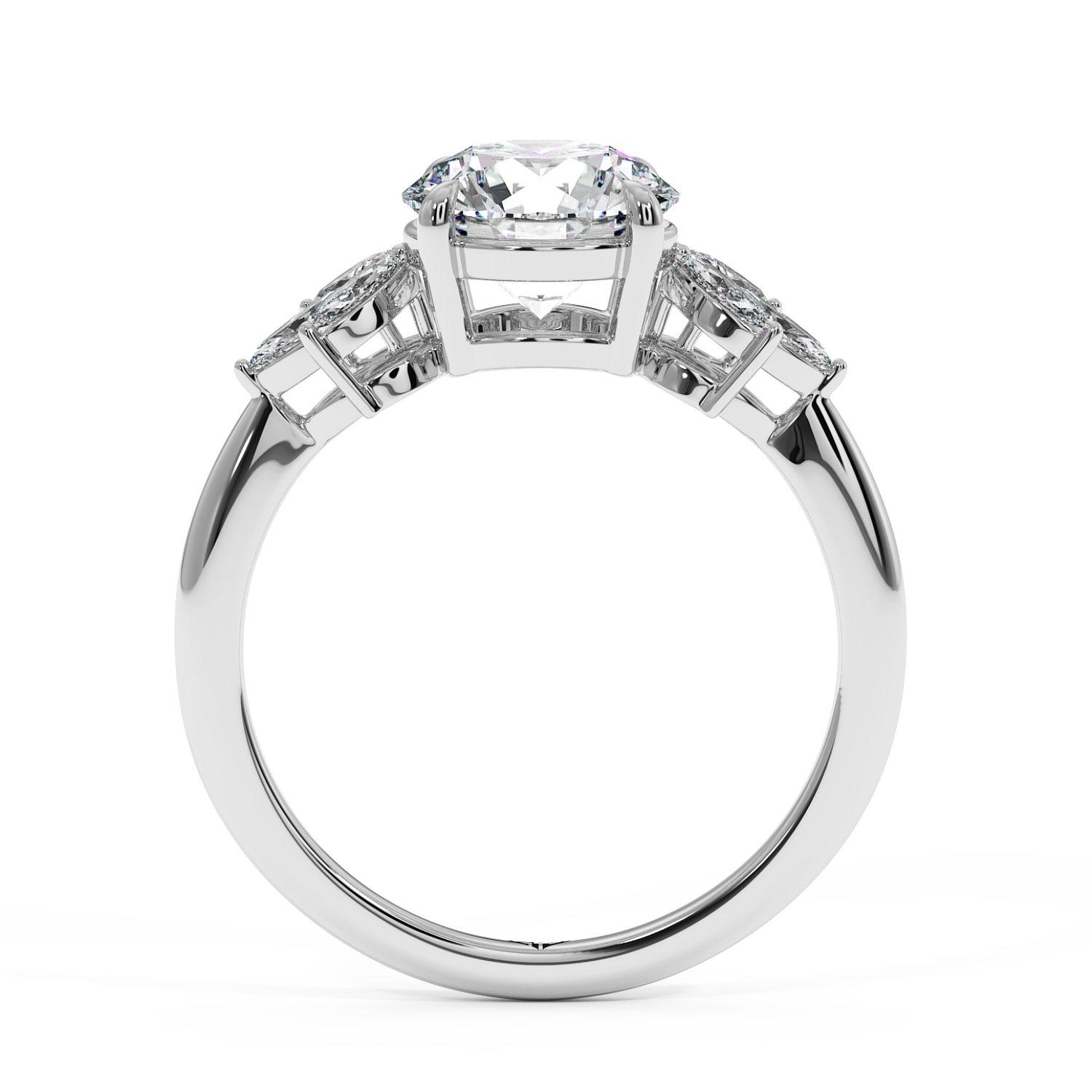 18K White Gold Heidi Engagement Ring