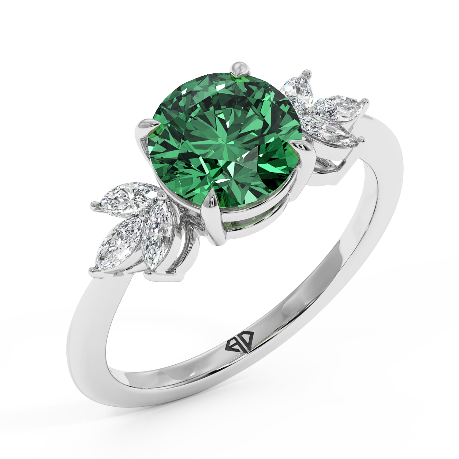 Platinum Heidi Engagement Ring