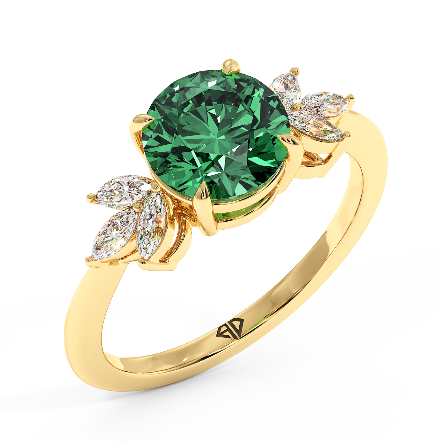 18K Yellow Gold Heidi Engagement Ring