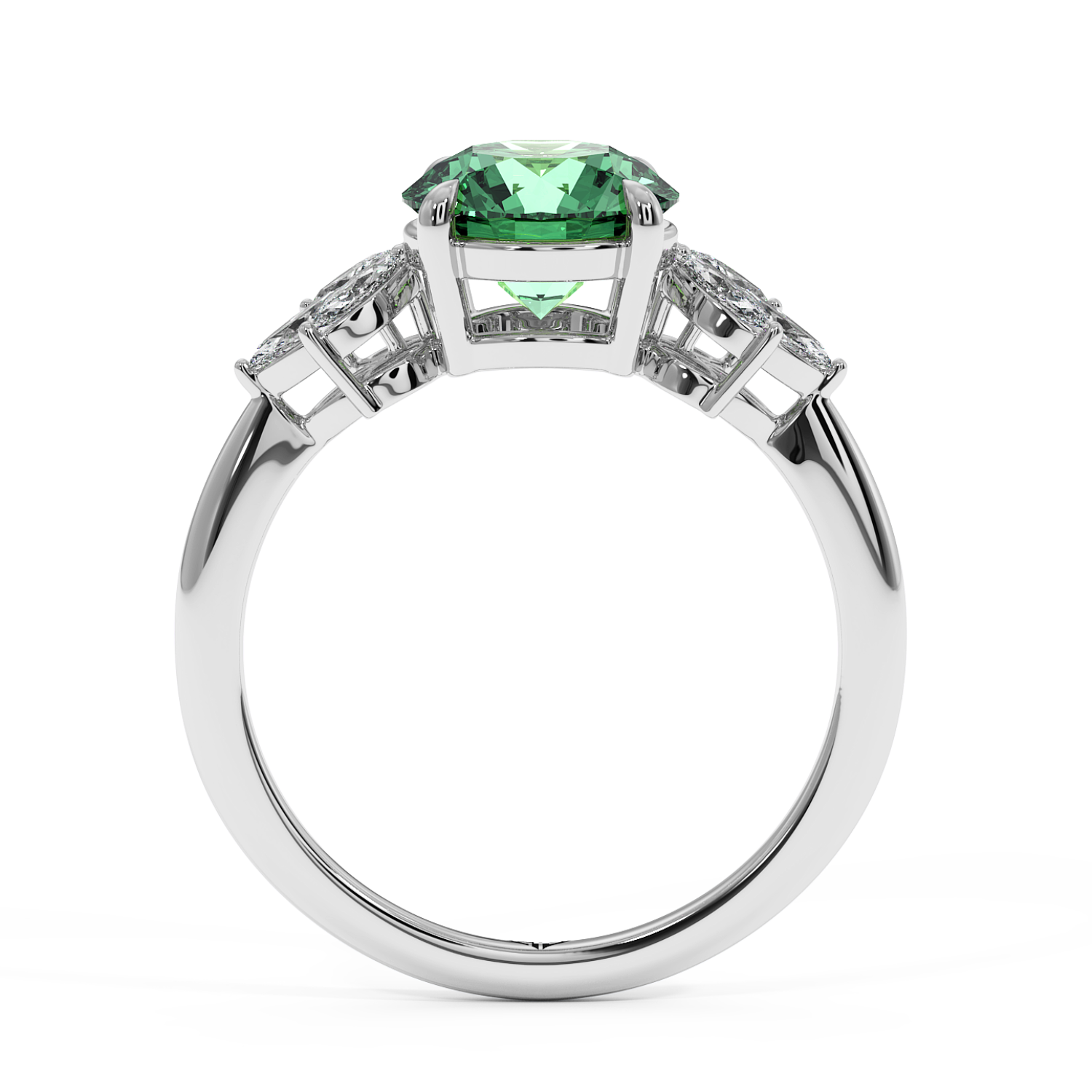 Platinum Heidi Engagement Ring