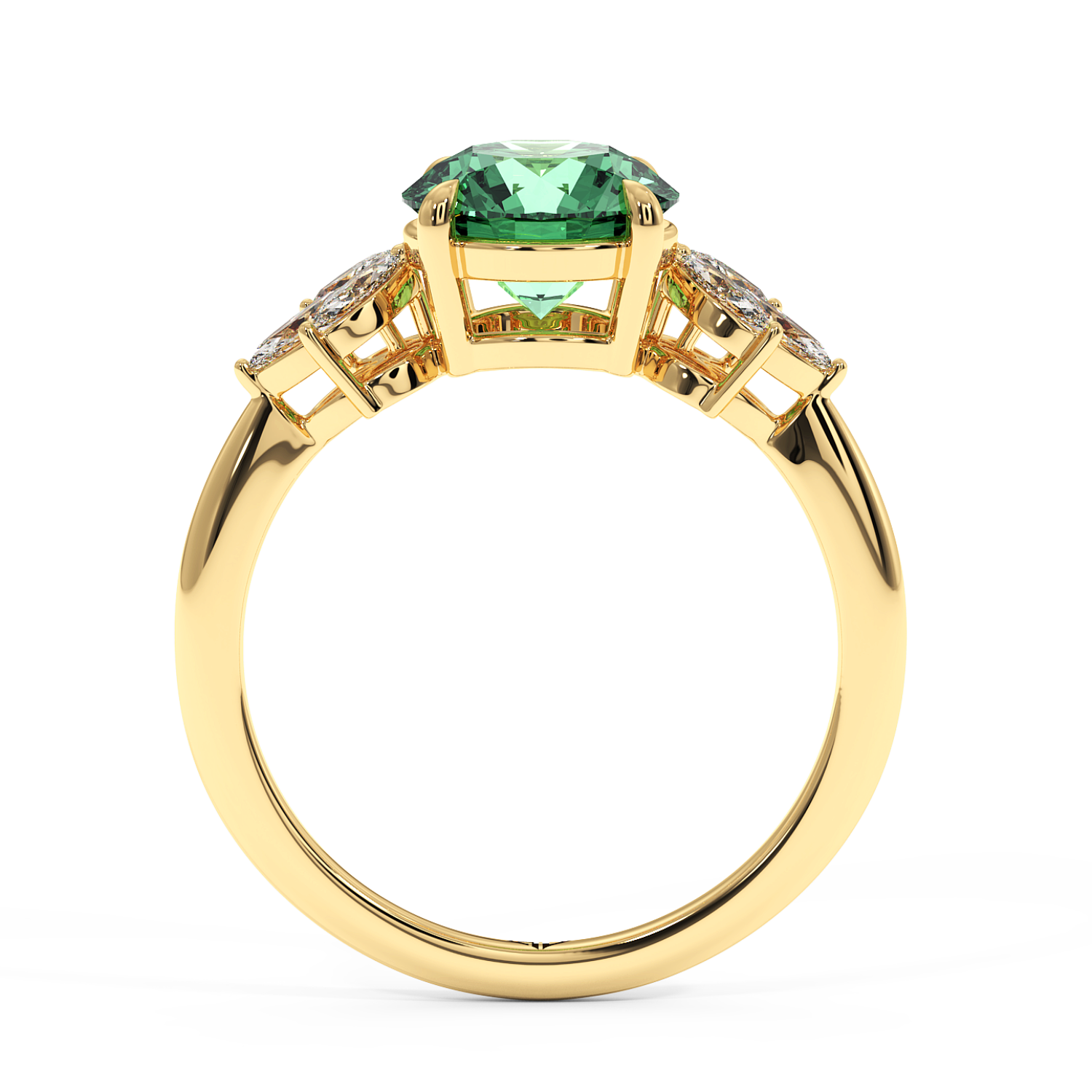 18K Yellow Gold Heidi Engagement Ring