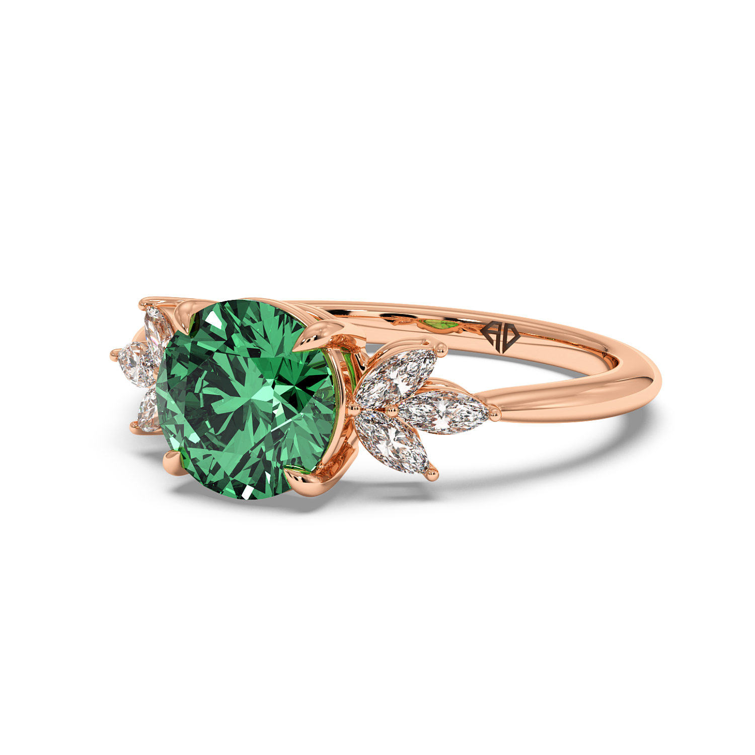 18K Rose Gold Heidi Engagement Ring
