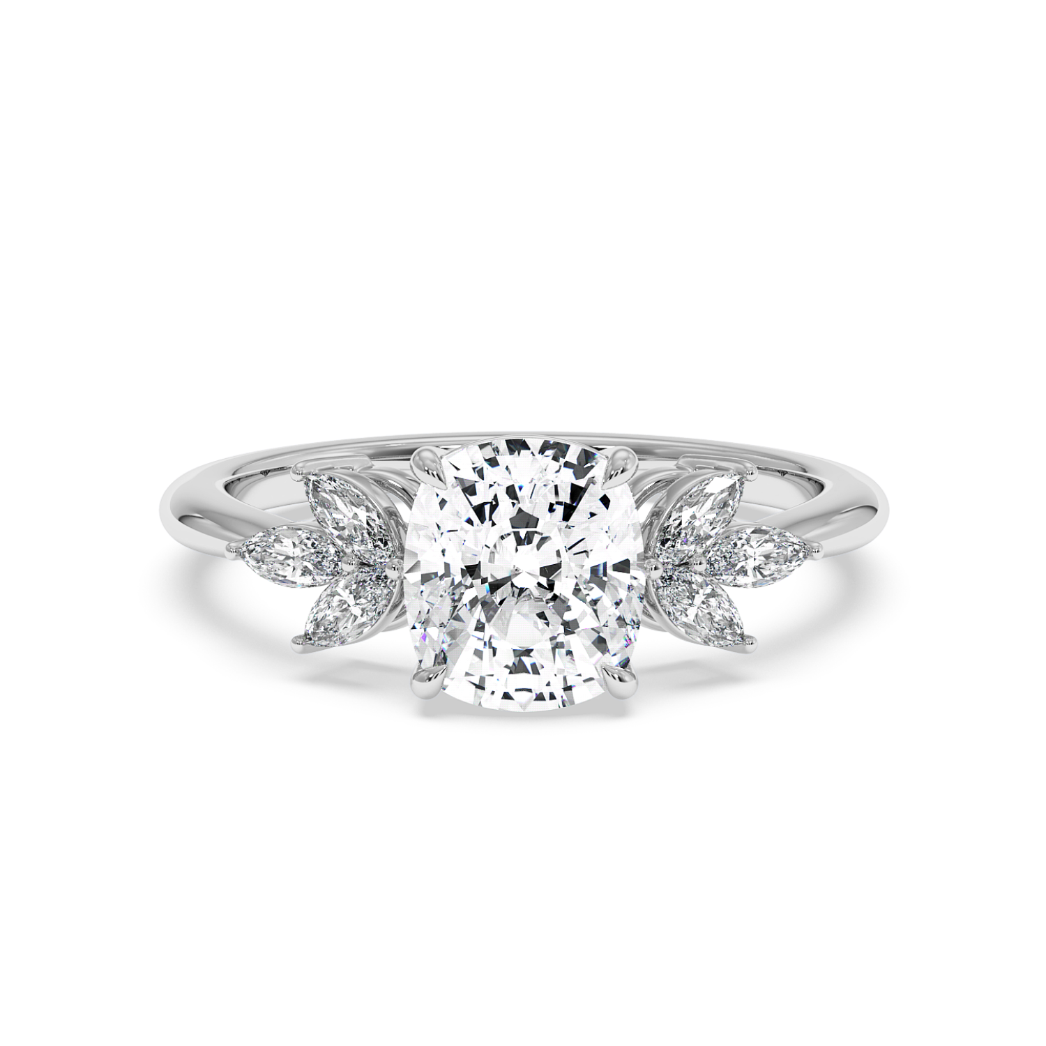 18K White Gold Heidi Engagement Ring