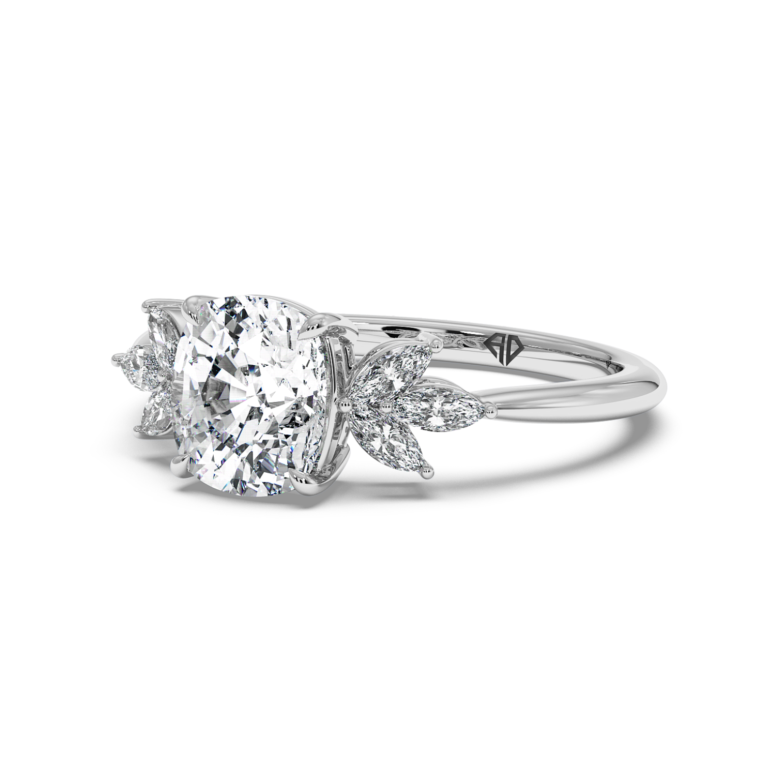 18K White Gold Heidi Engagement Ring