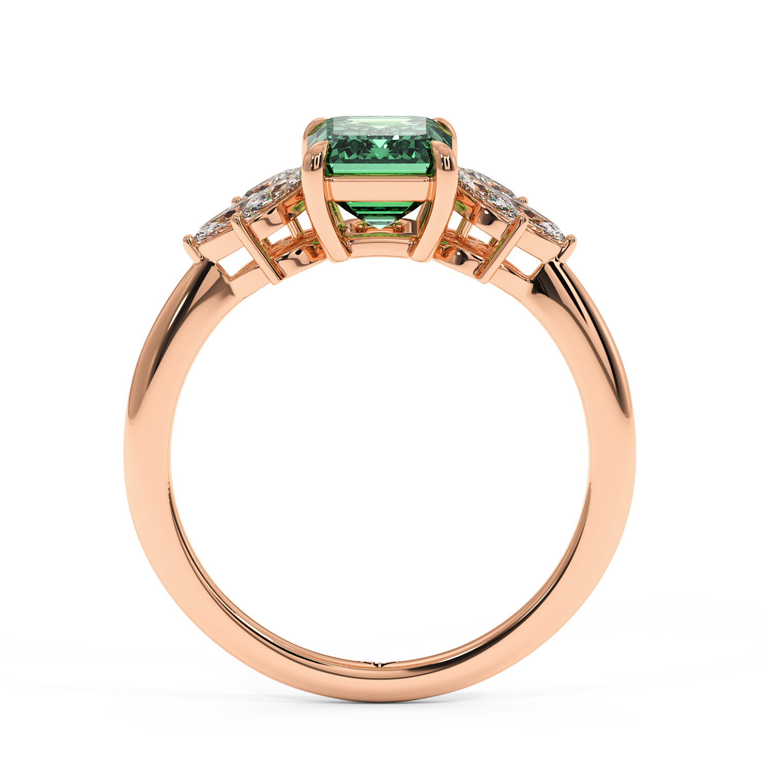 18K Rose Gold Heidi Engagement Ring