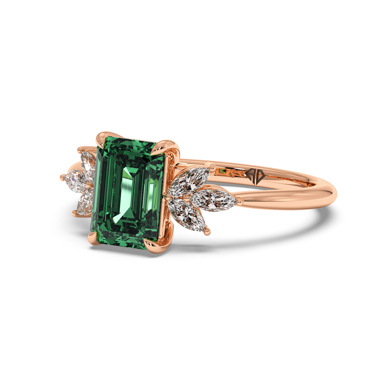 18K Rose Gold Heidi Engagement Ring