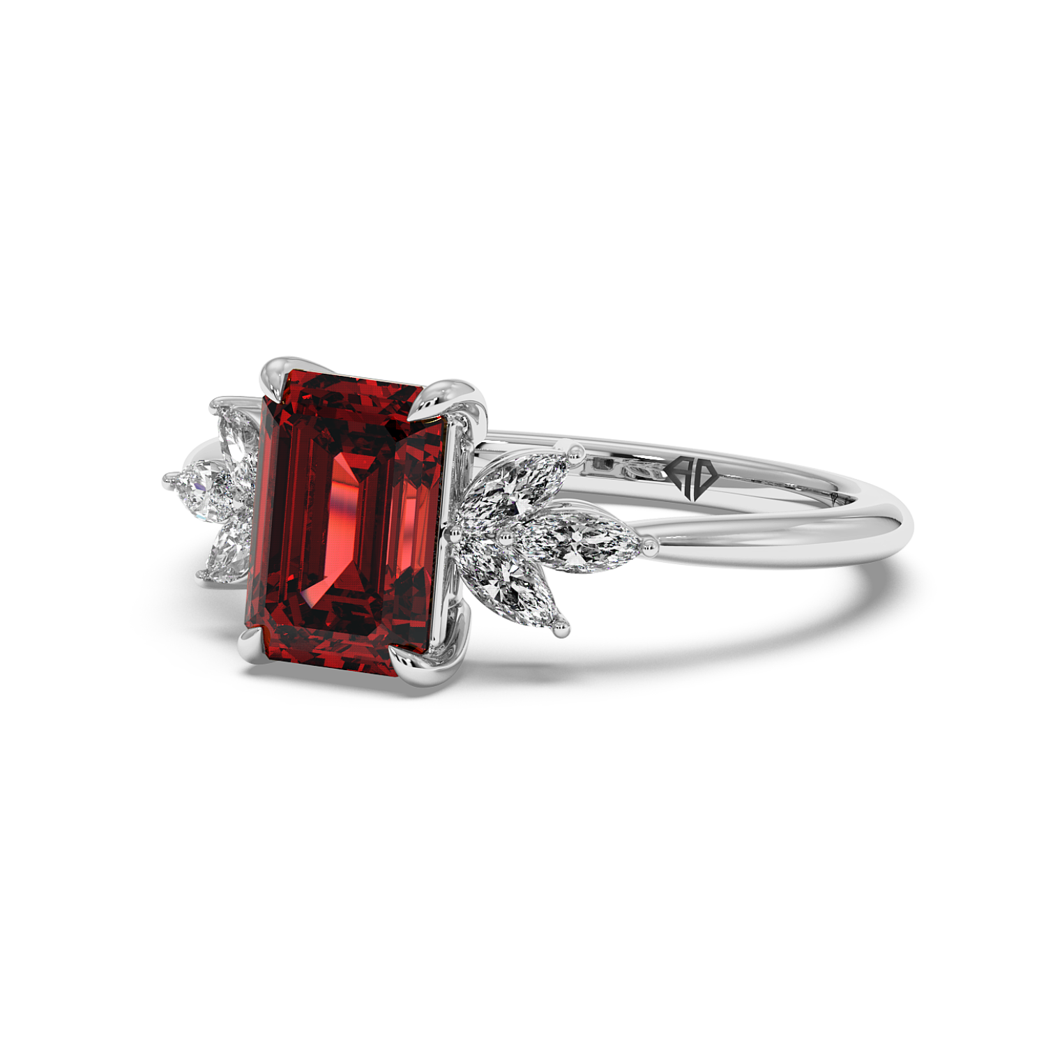 Platinum Heidi Engagement Ring