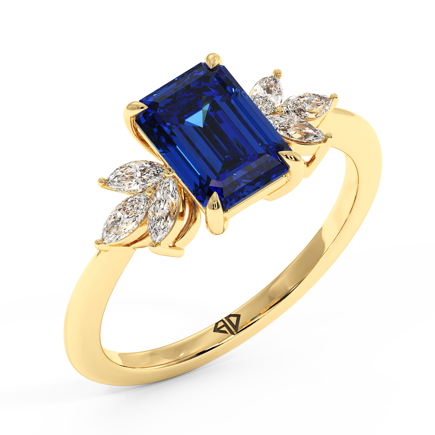 18K Yellow Gold Heidi Engagement Ring