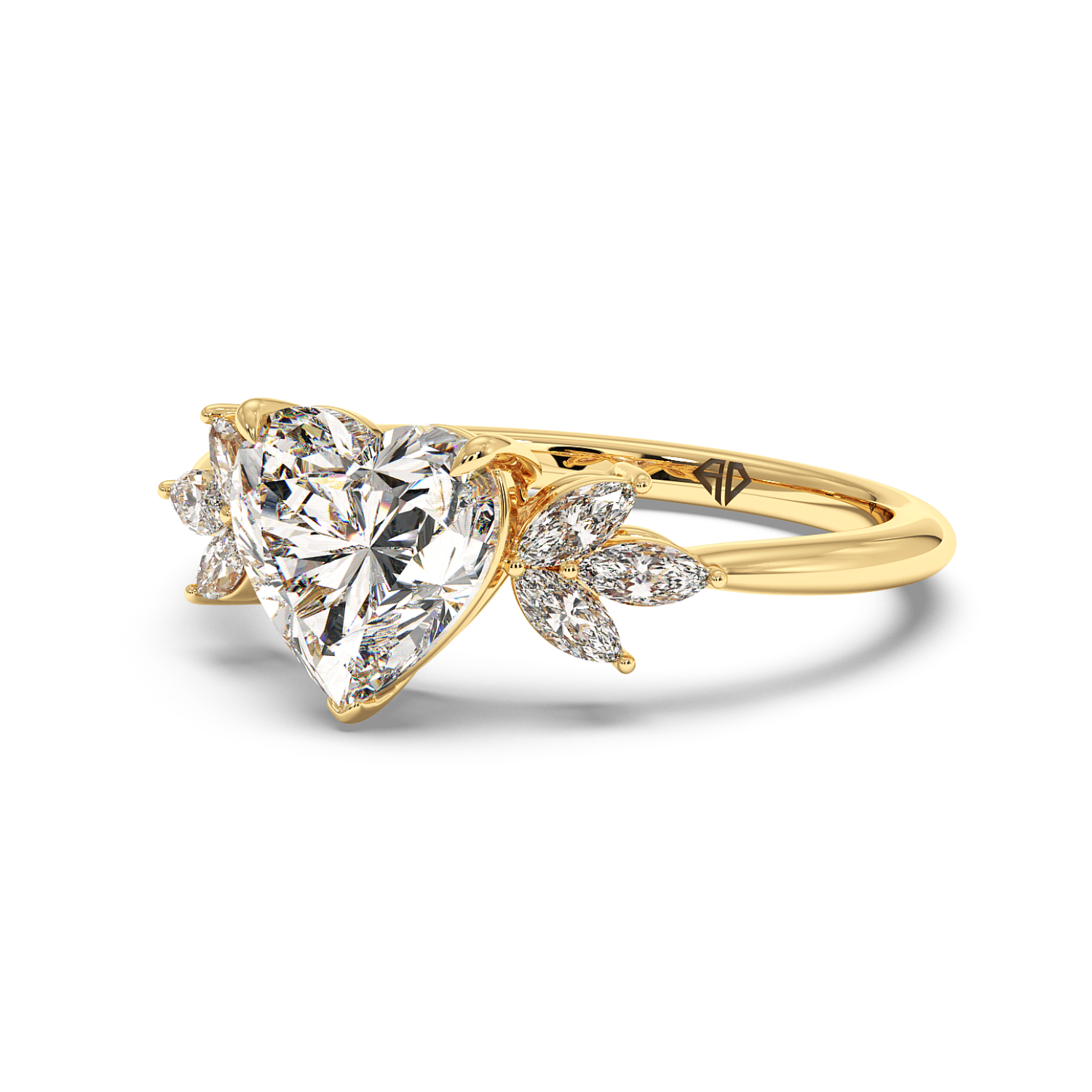 18K Yellow Gold Heidi Engagement Ring