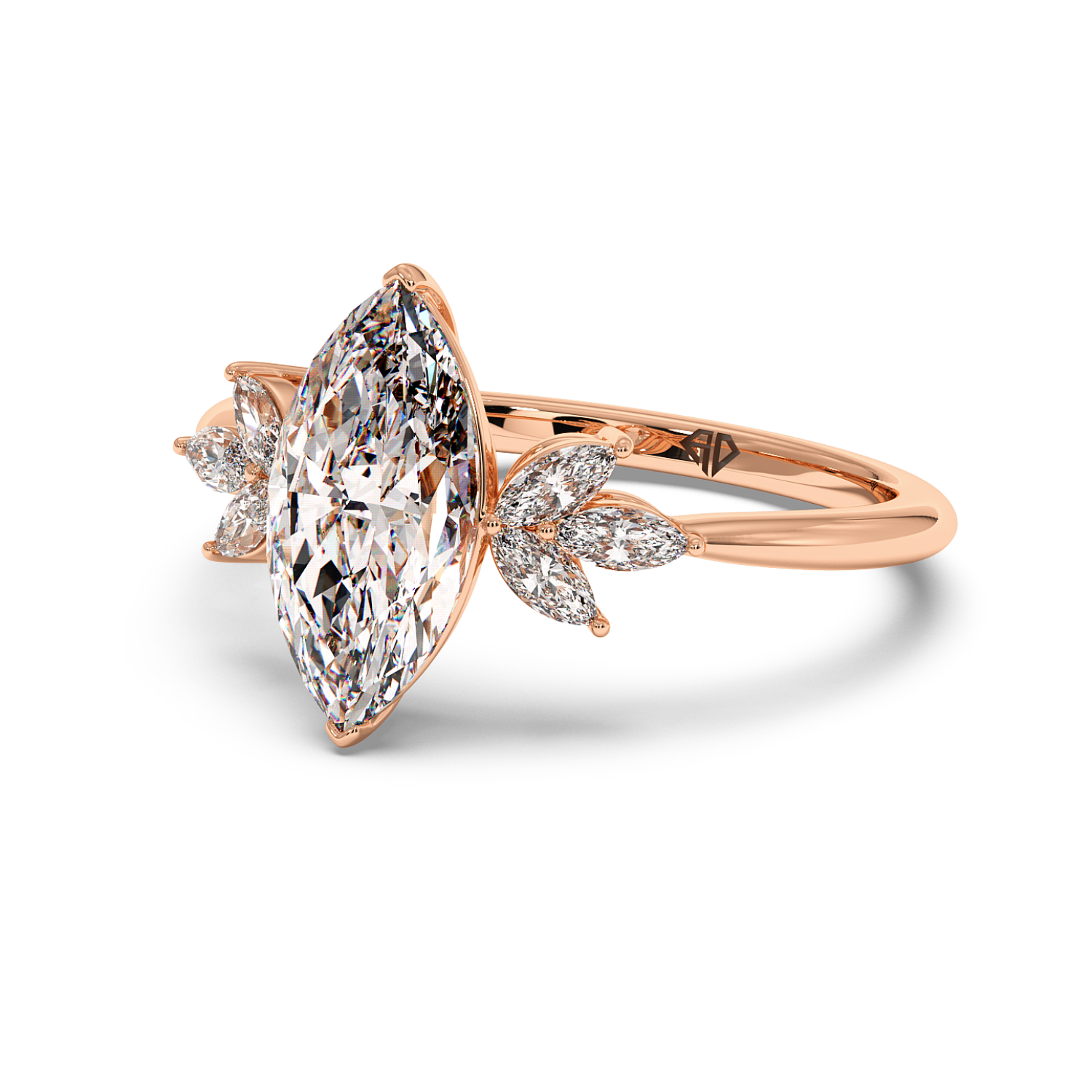 18K Rose Gold Heidi Engagement Ring