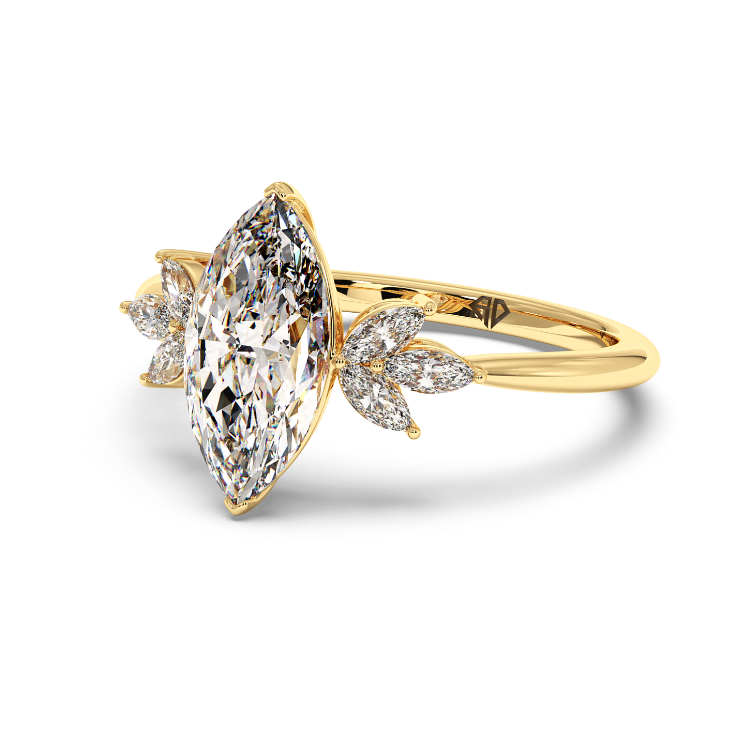 18K Yellow Gold Heidi Engagement Ring