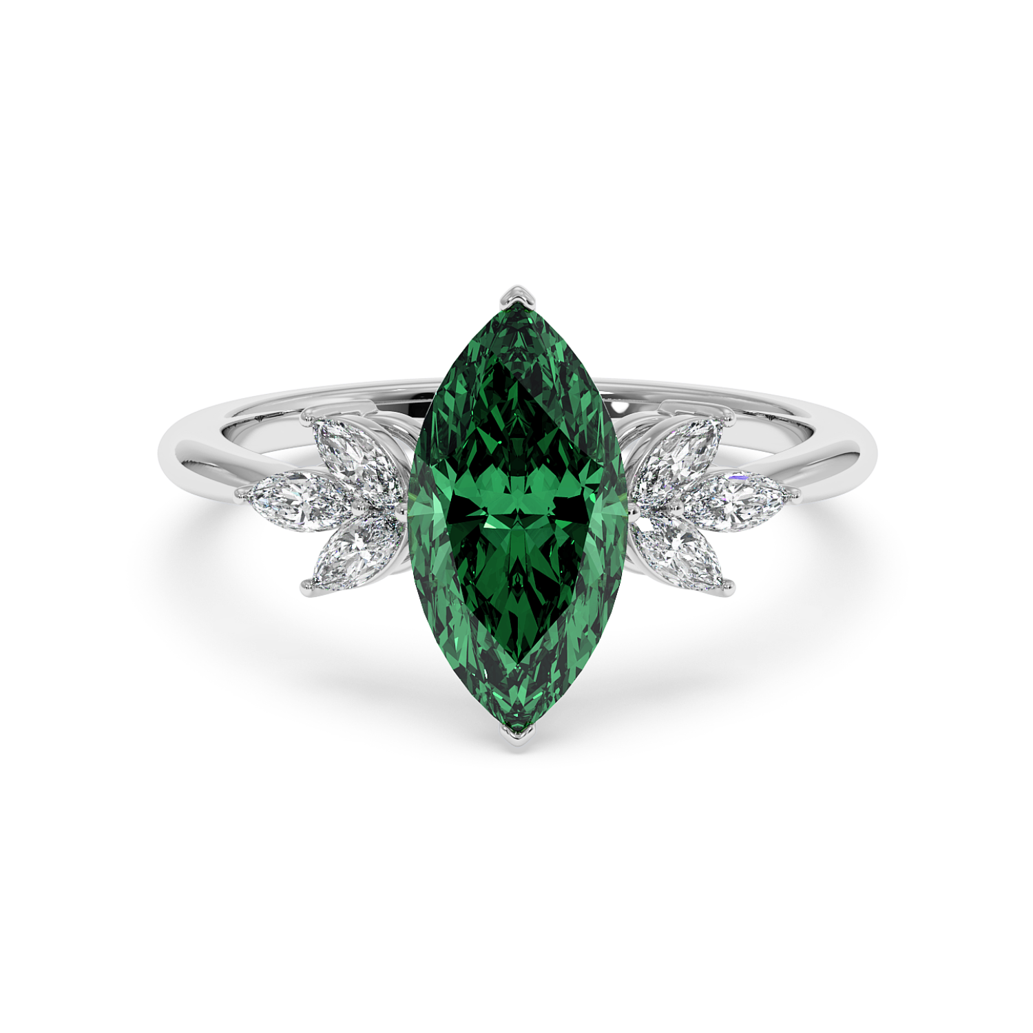 Platinum Heidi Engagement Ring