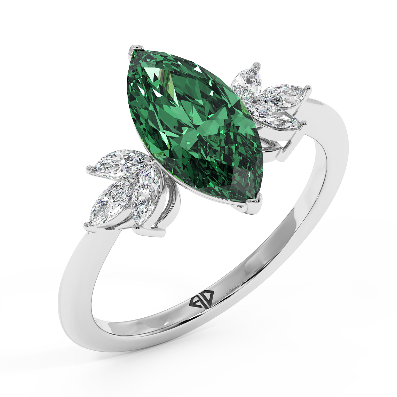 Platinum Heidi Engagement Ring