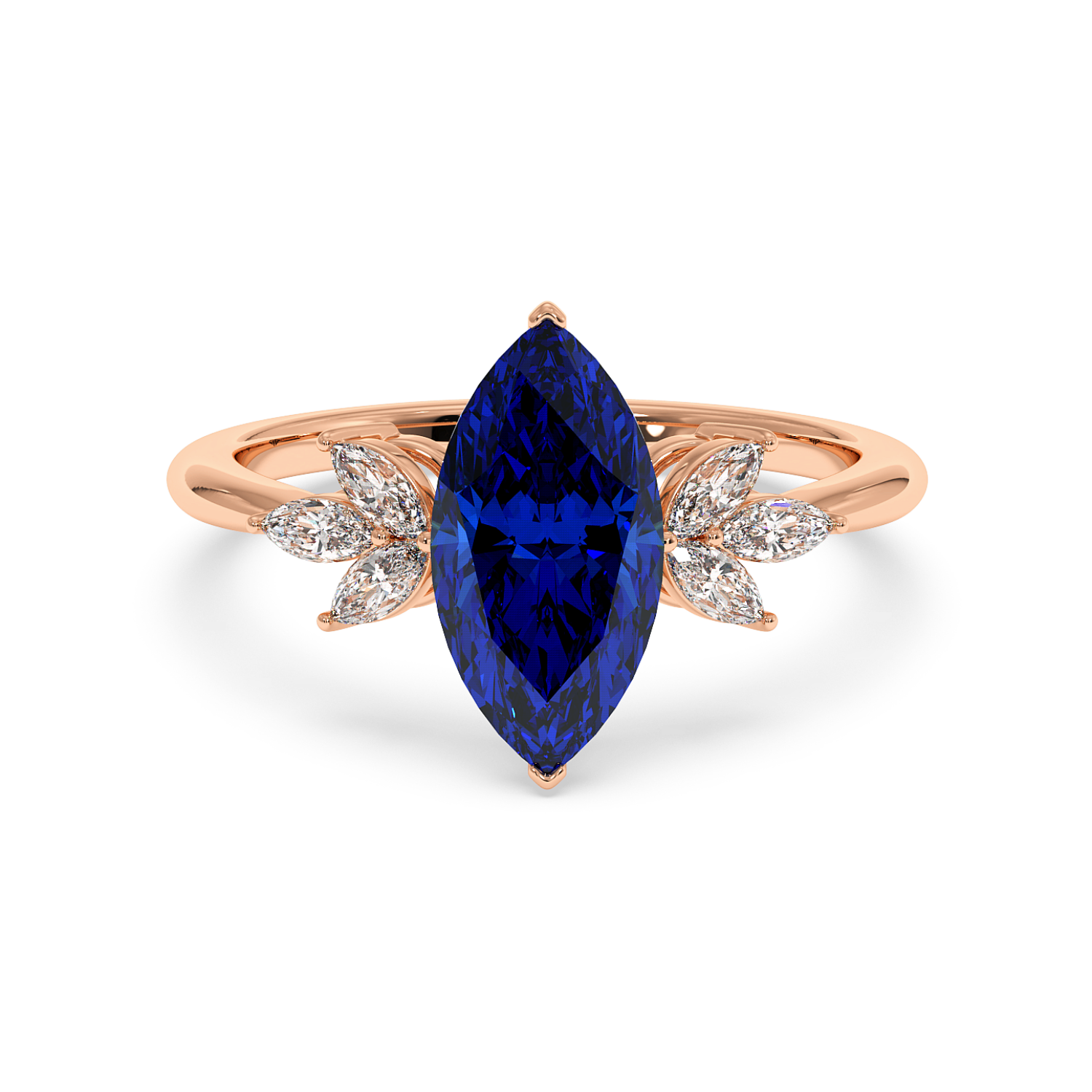 18K Rose Gold Heidi Engagement Ring