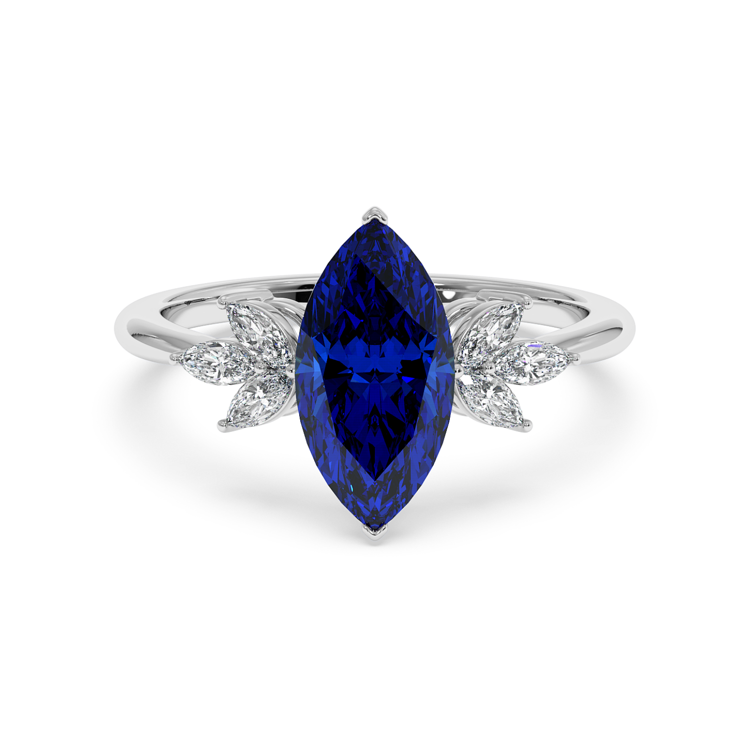 Platinum Heidi Engagement Ring