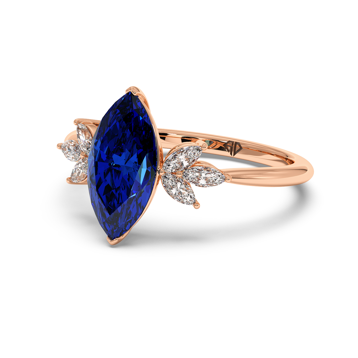 18K Rose Gold Heidi Engagement Ring