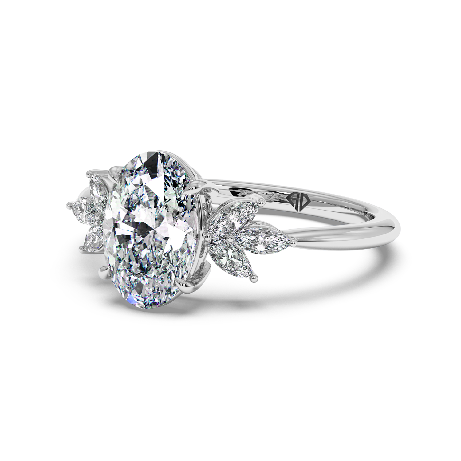 18K White Gold Heidi Engagement Ring