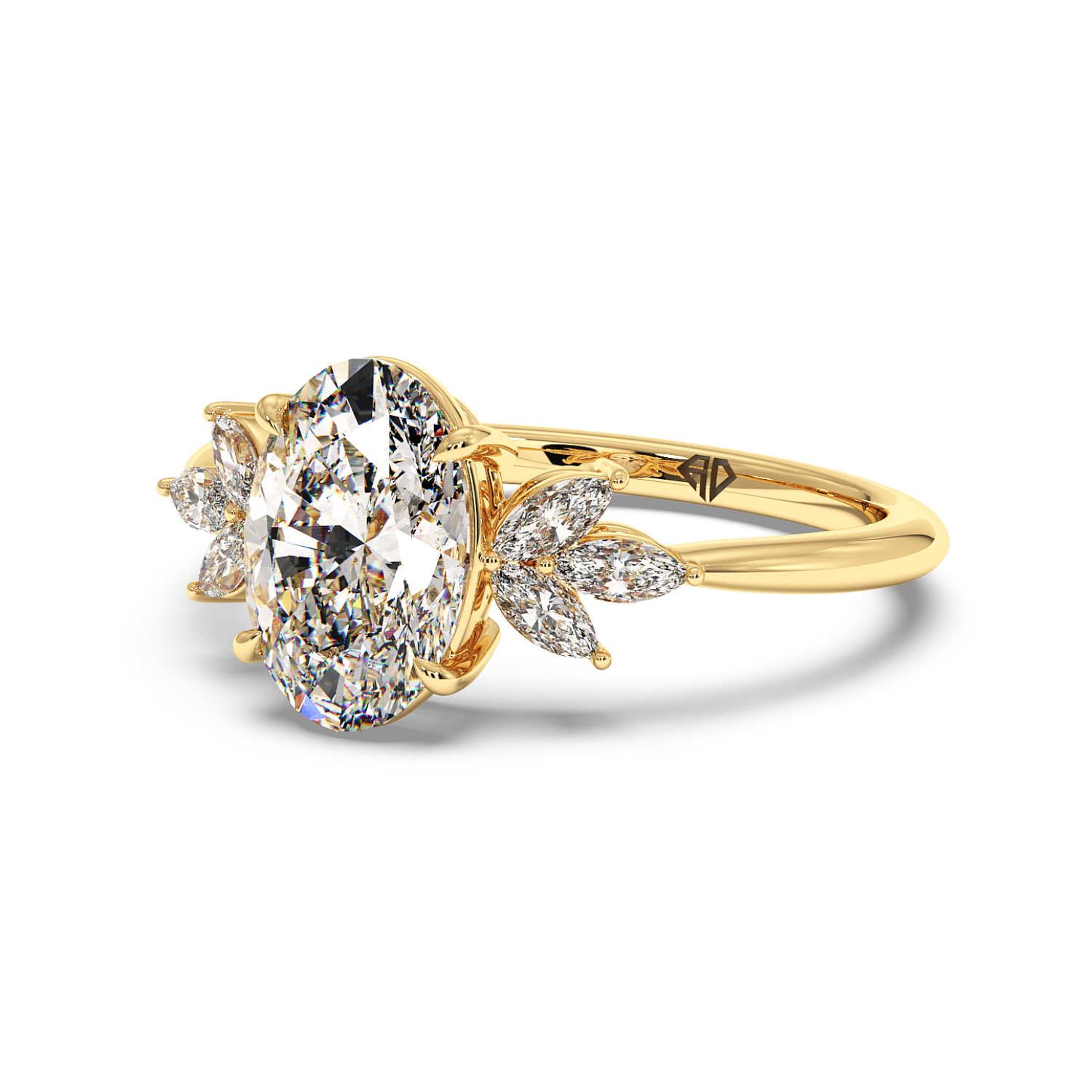 18K Yellow Gold Heidi Engagement Ring