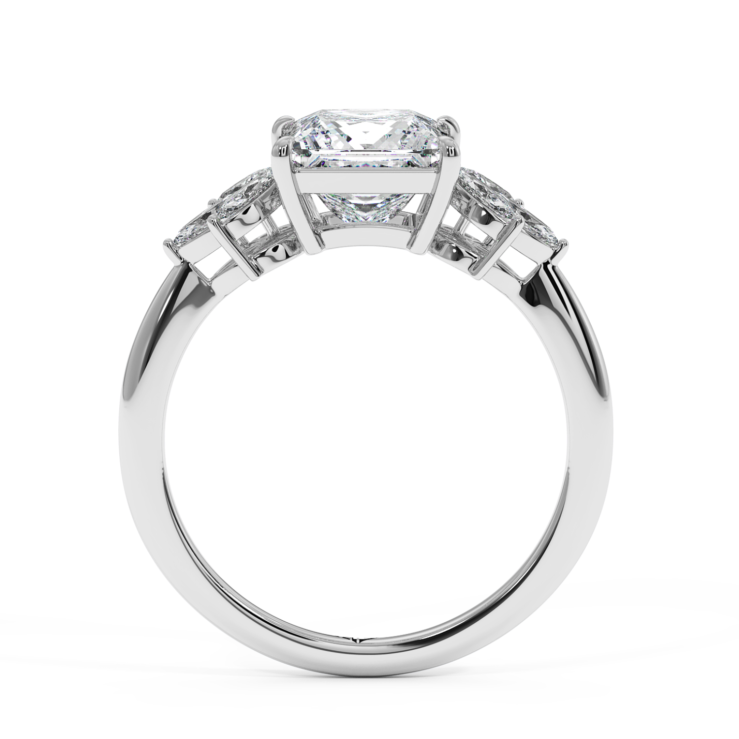 Platinum Heidi Engagement Ring