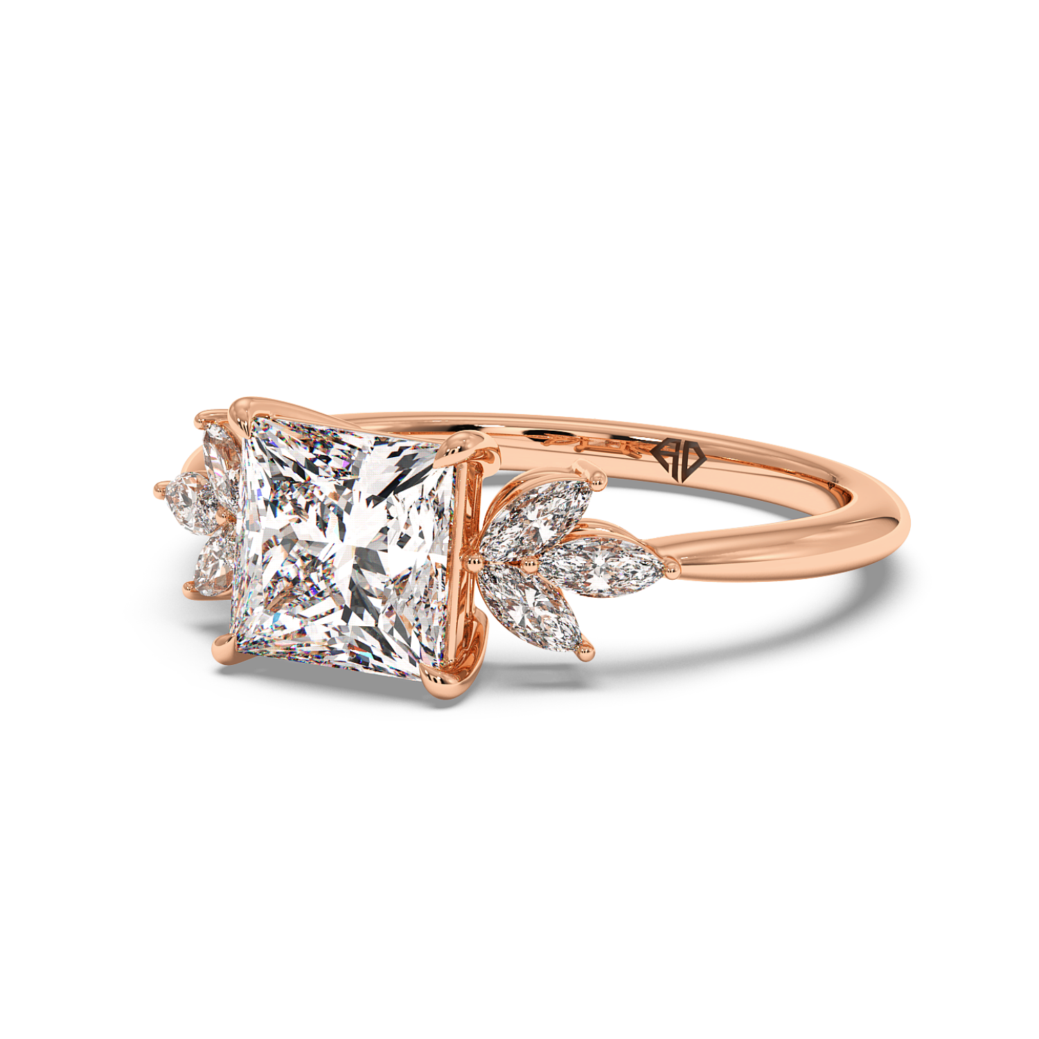 18K Rose Gold Heidi Engagement Ring