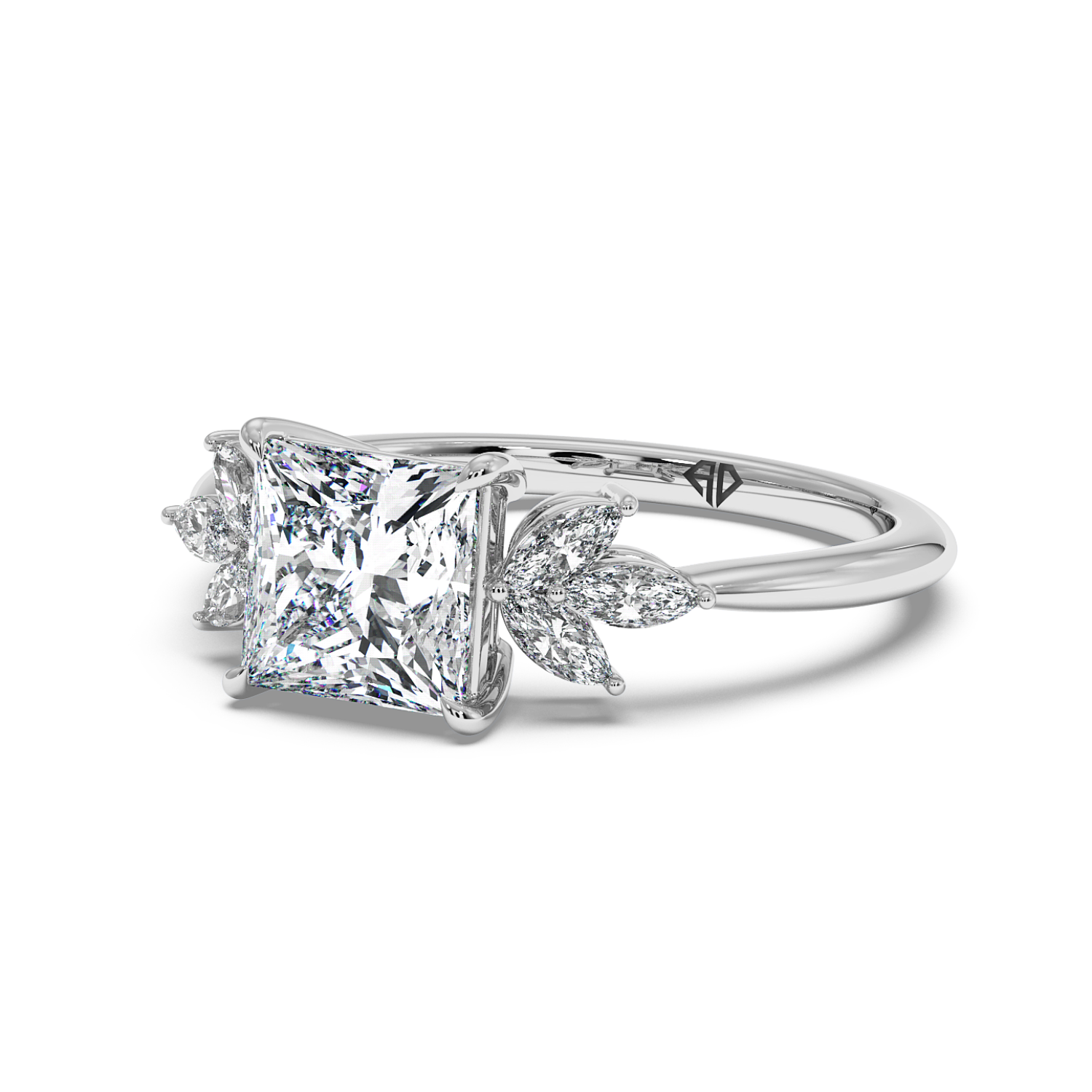 Platinum Heidi Engagement Ring
