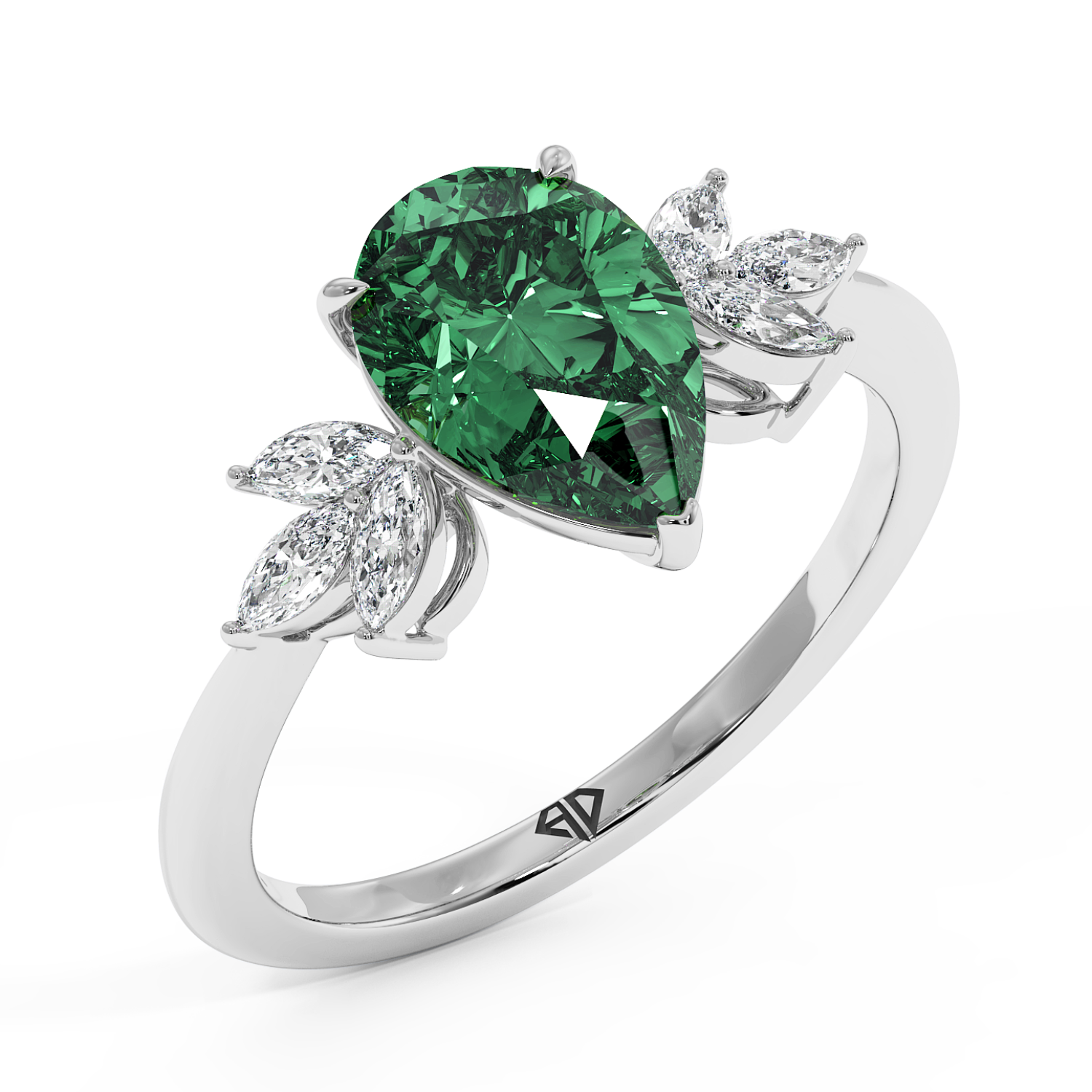 Platinum Heidi Engagement Ring