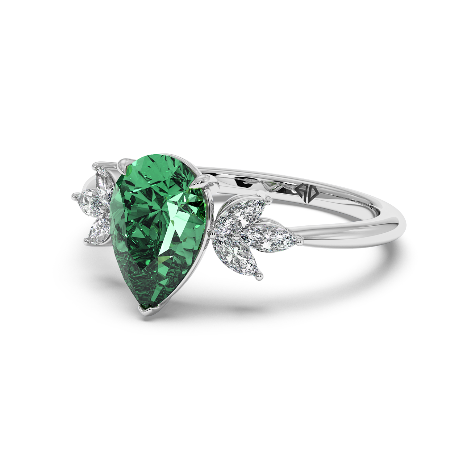 Platinum Heidi Engagement Ring