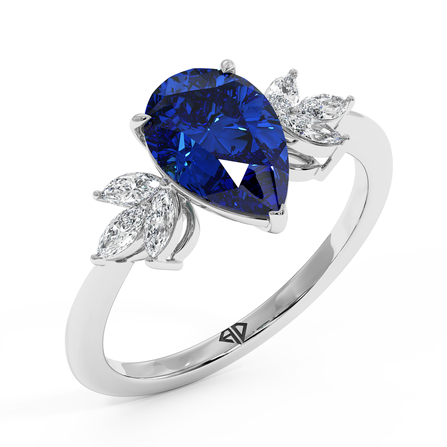 Platinum Heidi Engagement Ring