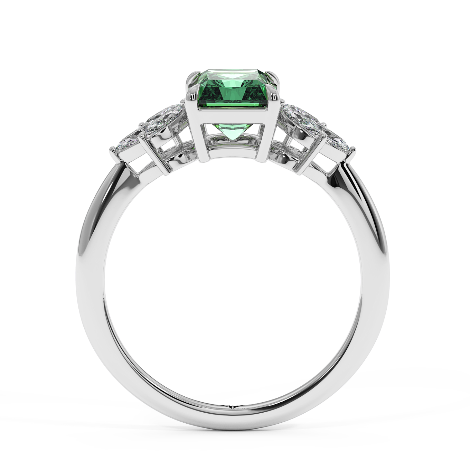 18K White Gold Heidi Engagement Ring