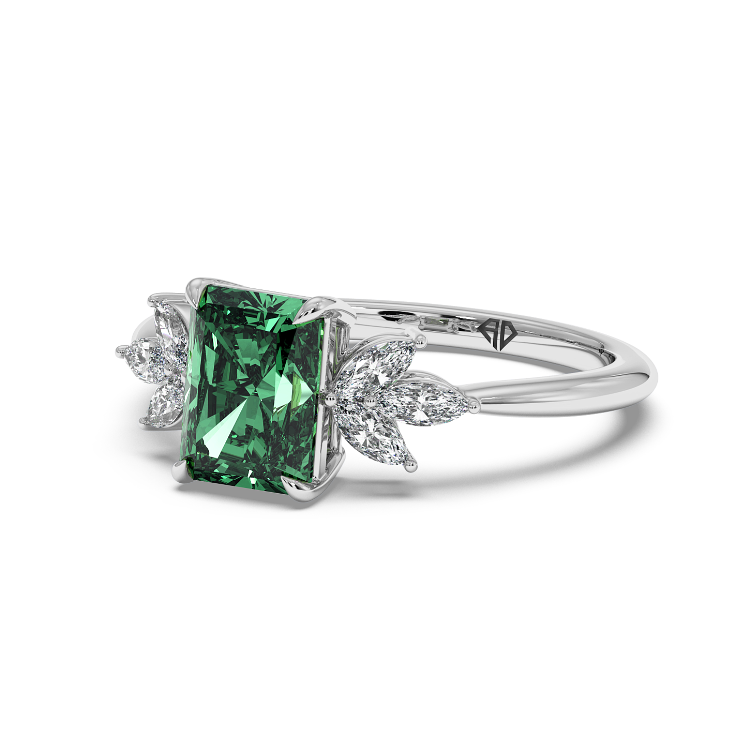 18K White Gold Heidi Engagement Ring