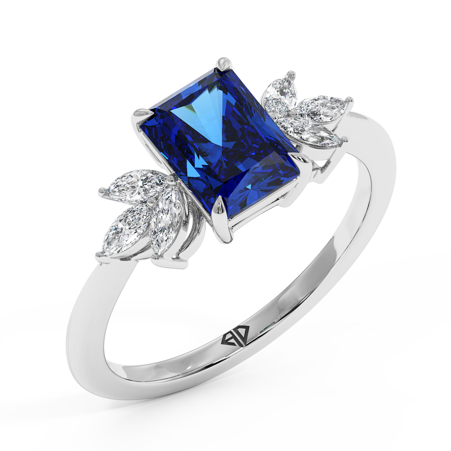 Platinum Heidi Engagement Ring