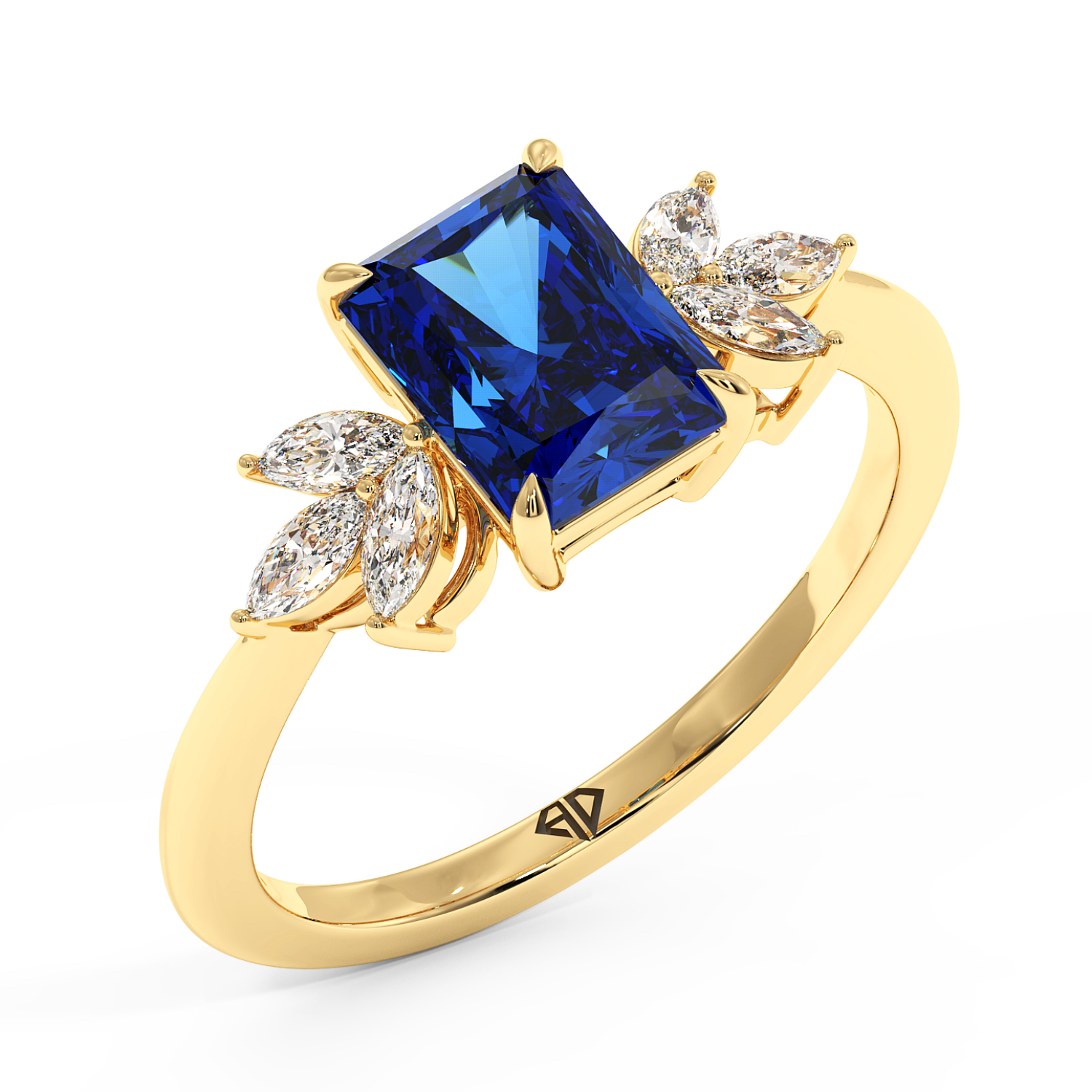 18K Yellow Gold Heidi Engagement Ring