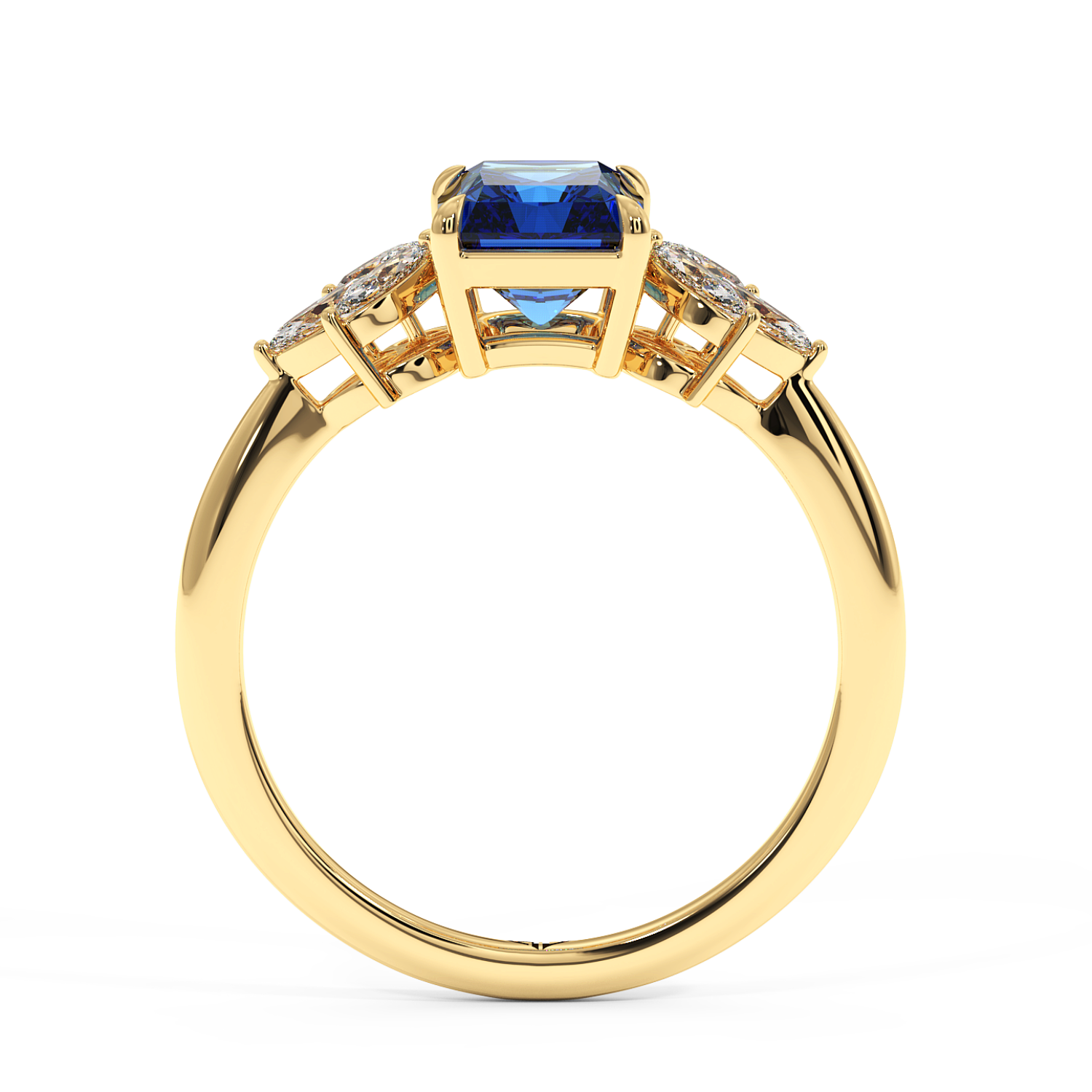 18K Yellow Gold Heidi Engagement Ring