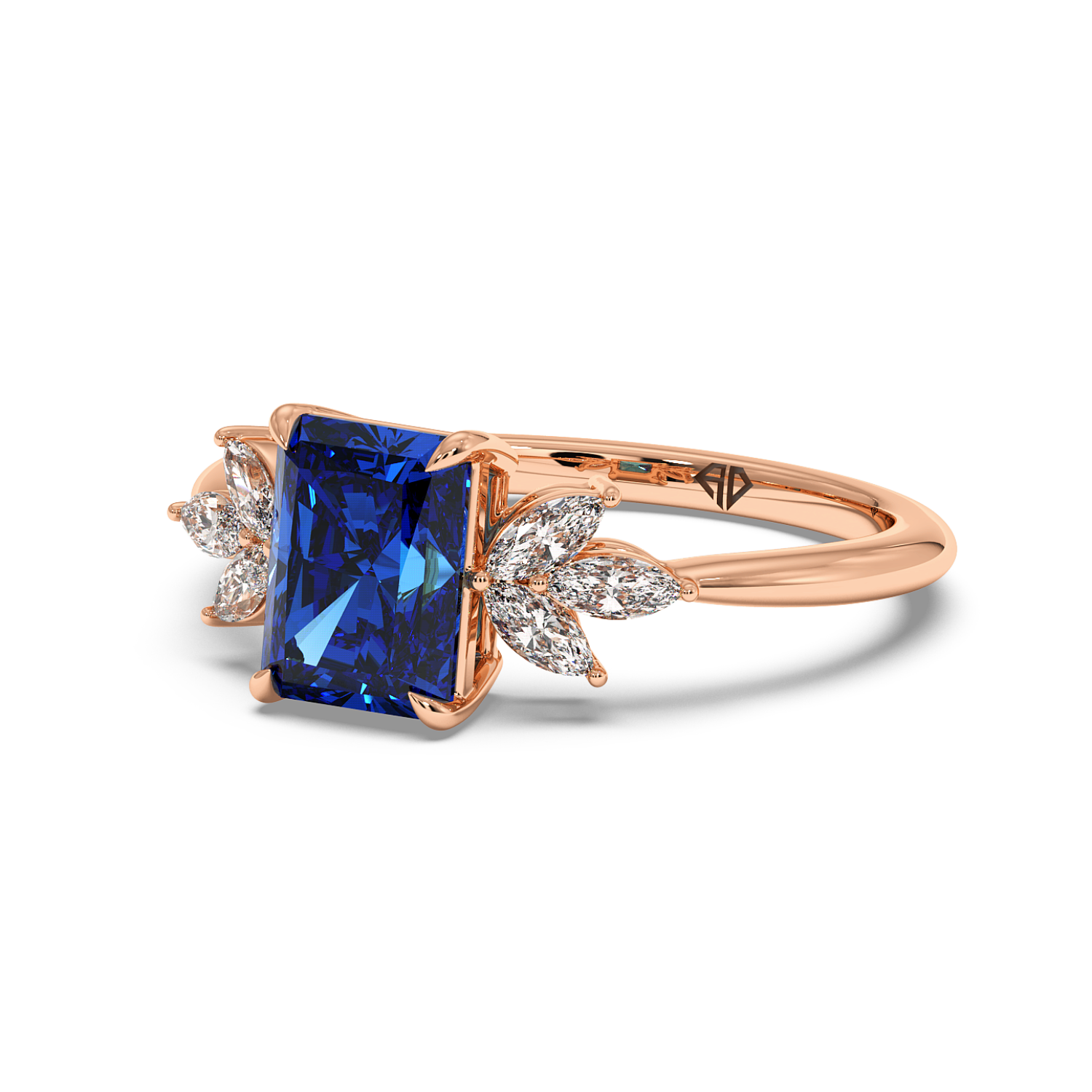 18K Rose Gold Heidi Engagement Ring