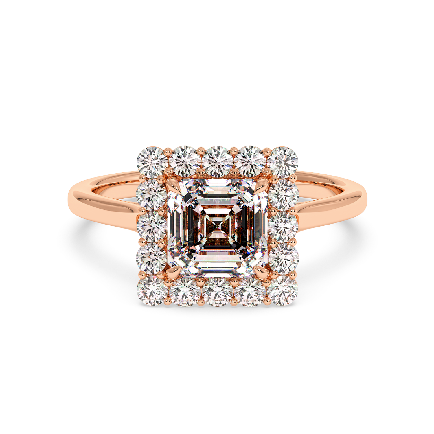 18K Rose Gold Matilda Engagement Ring