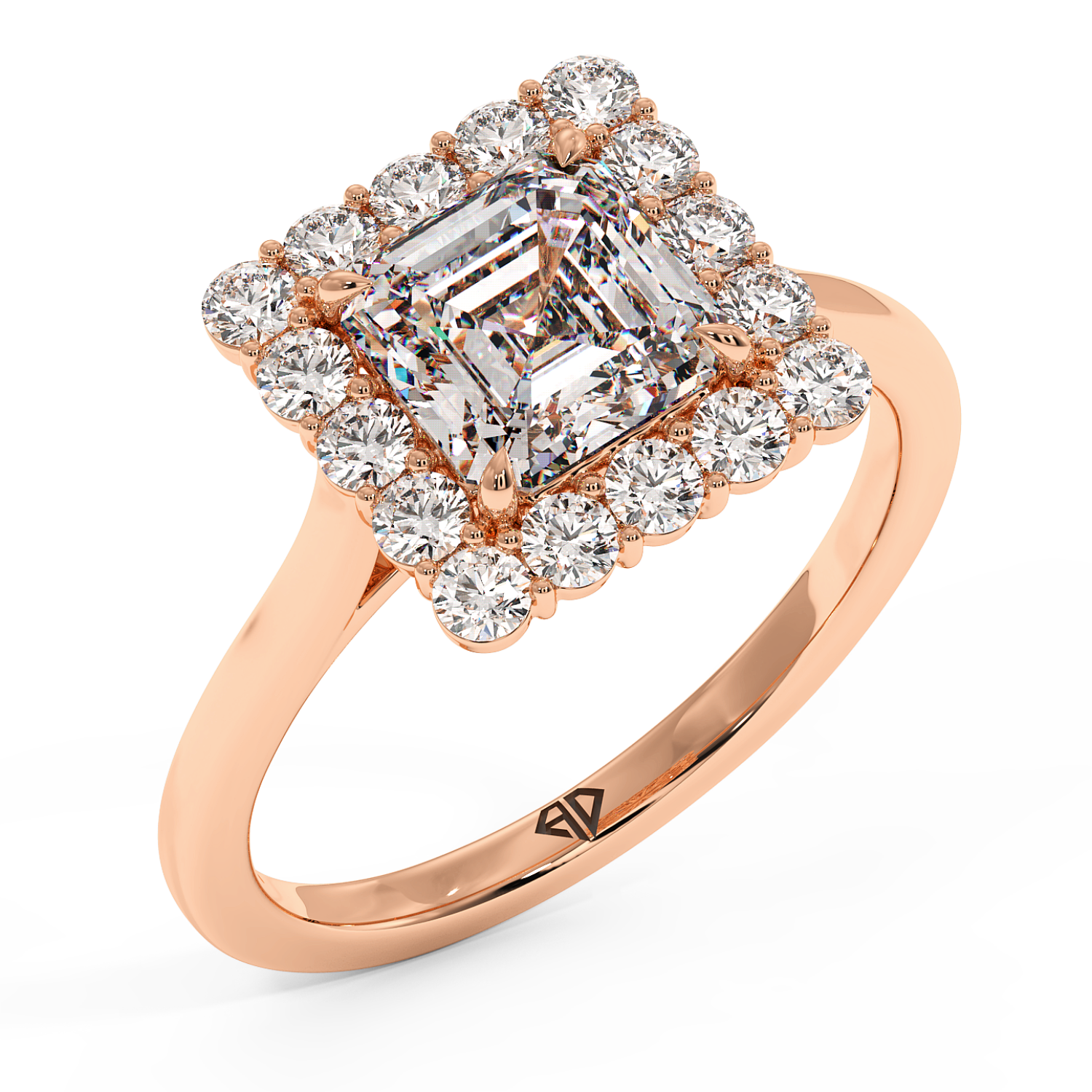18K Rose Gold Matilda Engagement Ring