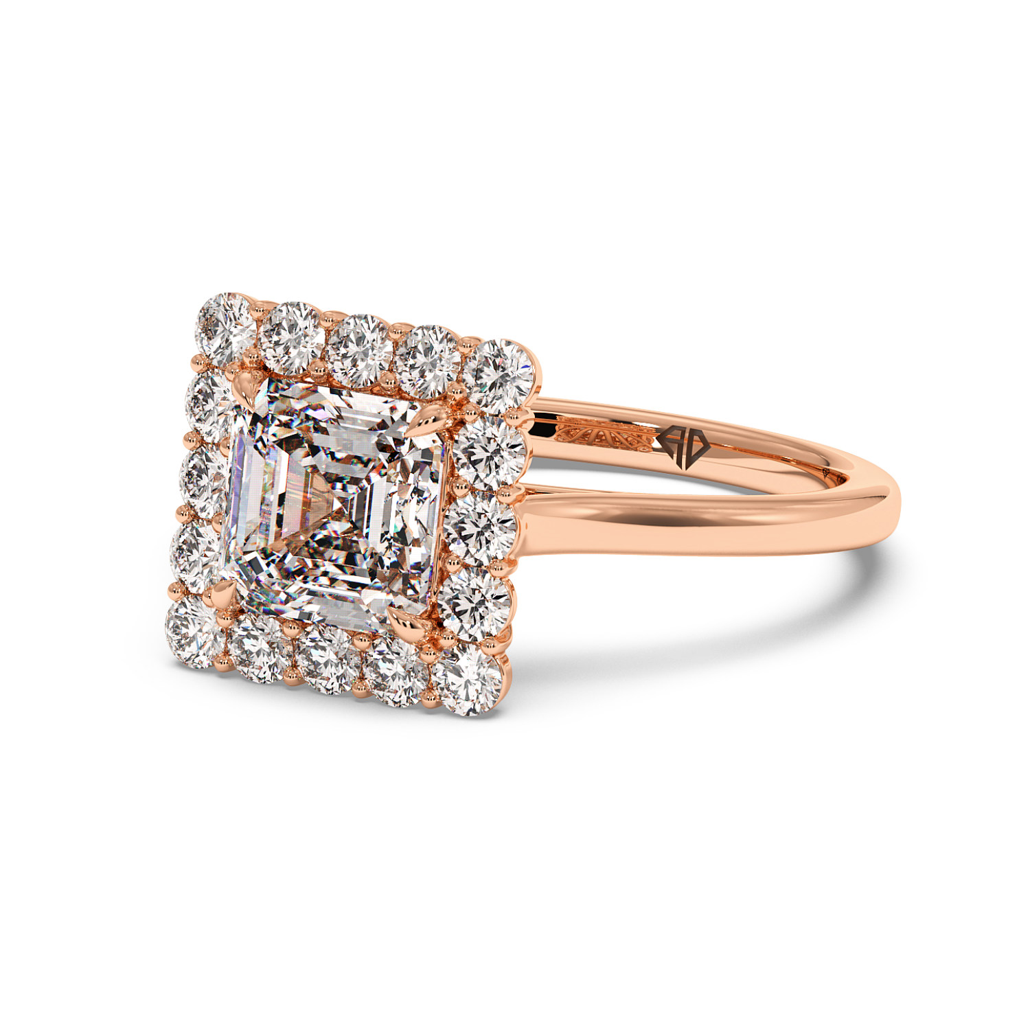 18K Rose Gold Matilda Engagement Ring