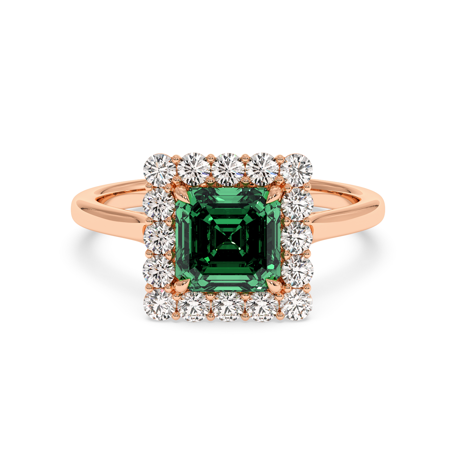 18K Rose Gold Matilda Engagement Ring