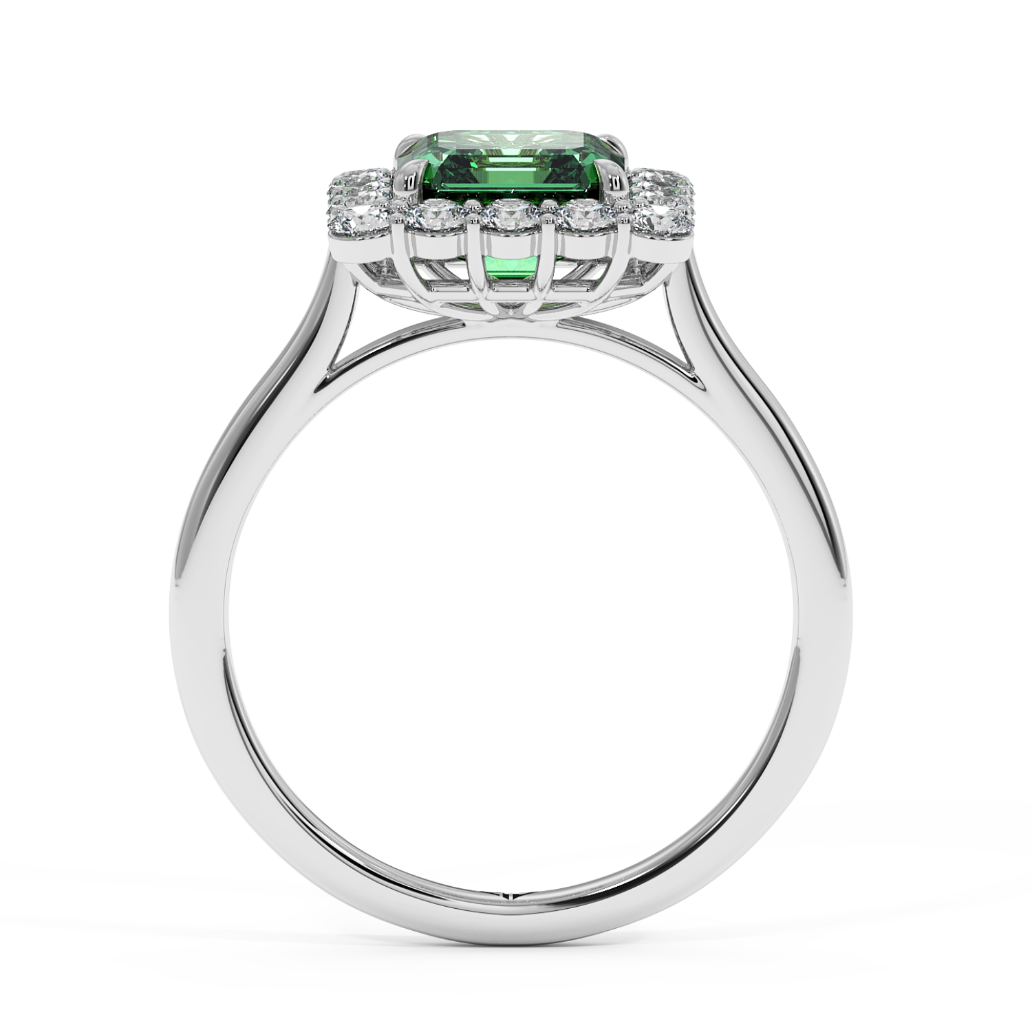 18K White Gold Matilda Engagement Ring