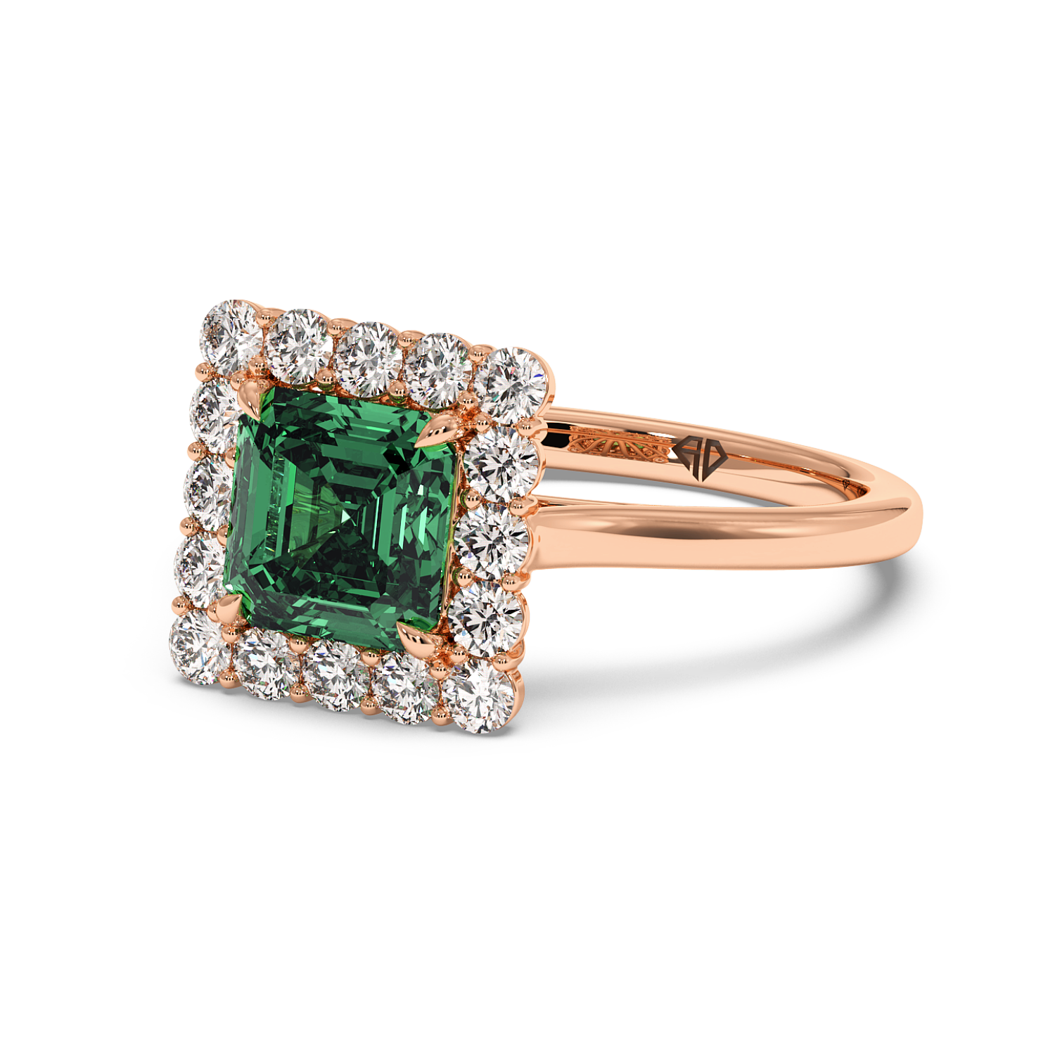 18K Rose Gold Matilda Engagement Ring