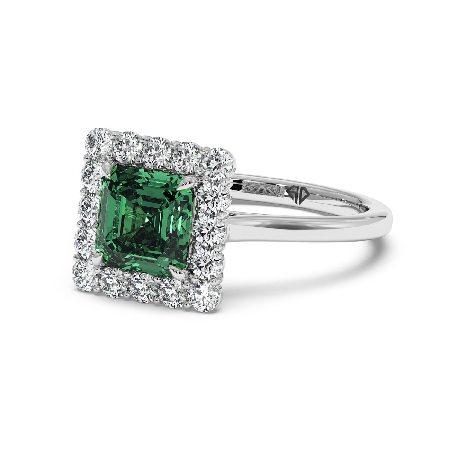 18K White Gold Matilda Engagement Ring