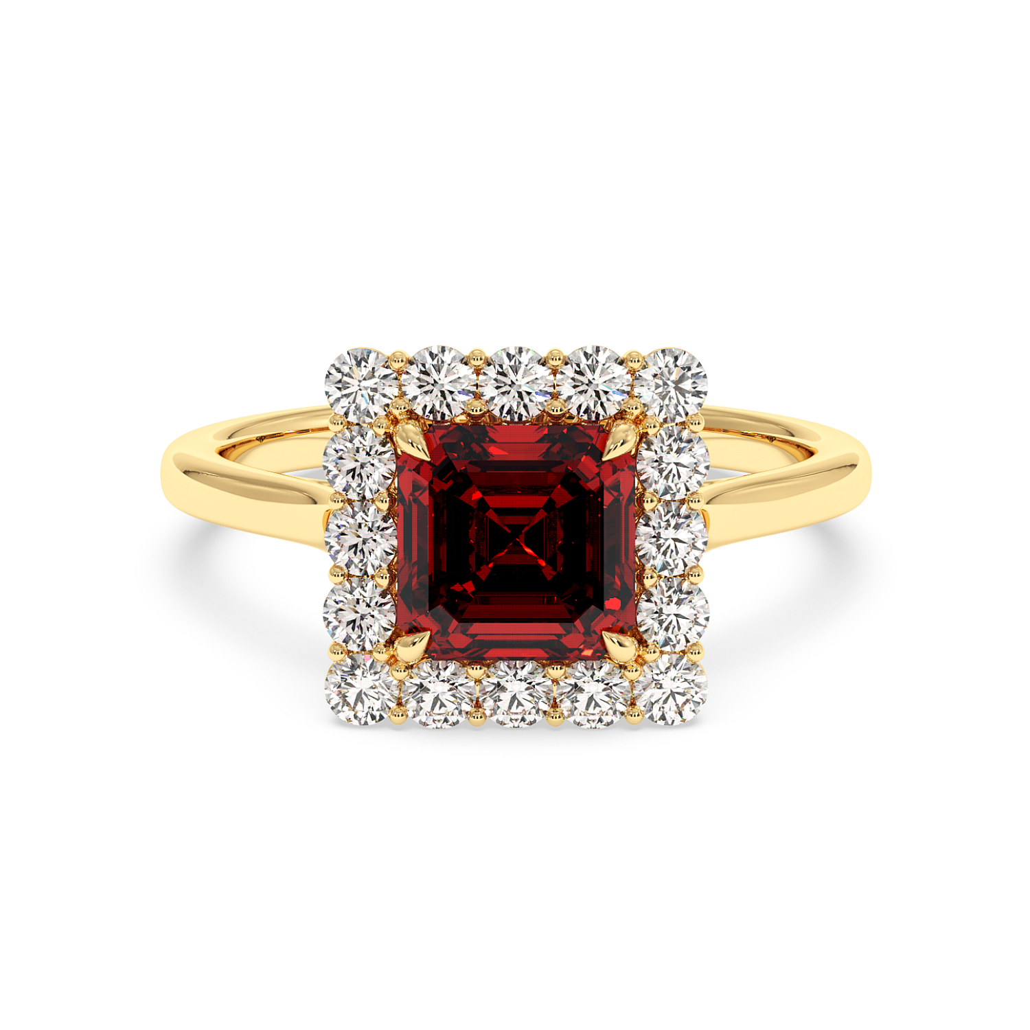 18K Yellow Gold Matilda Engagement Ring