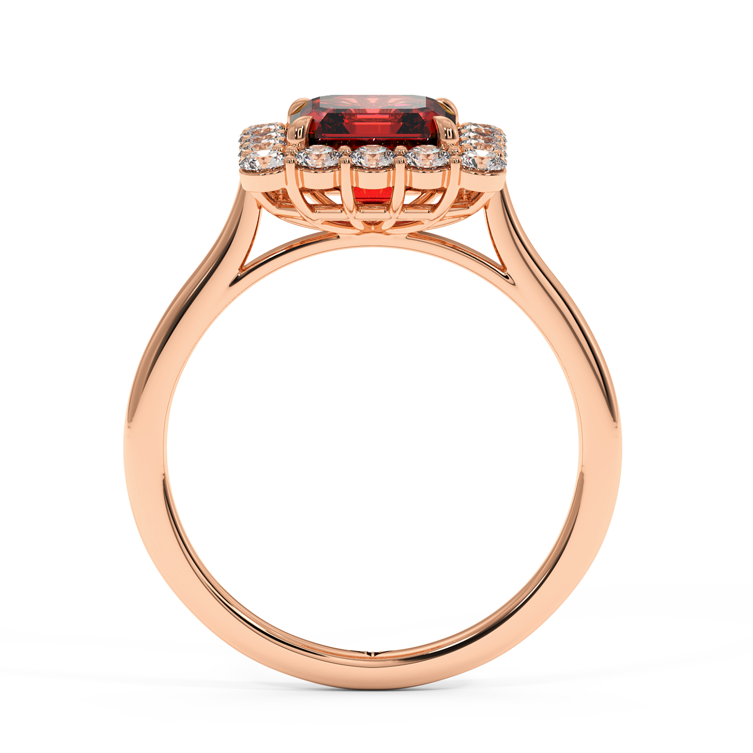 18K Rose Gold Matilda Engagement Ring
