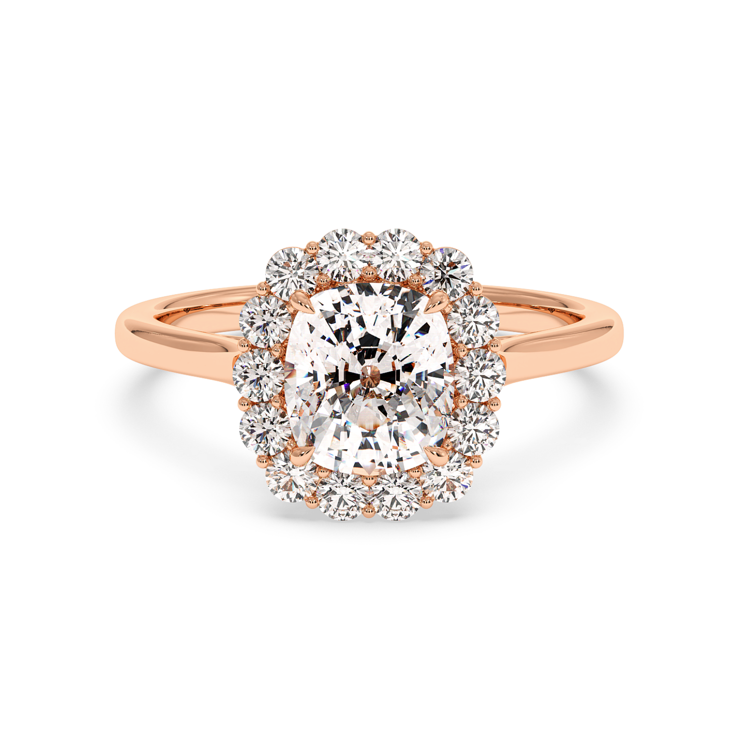 18K Rose Gold Matilda Engagement Ring