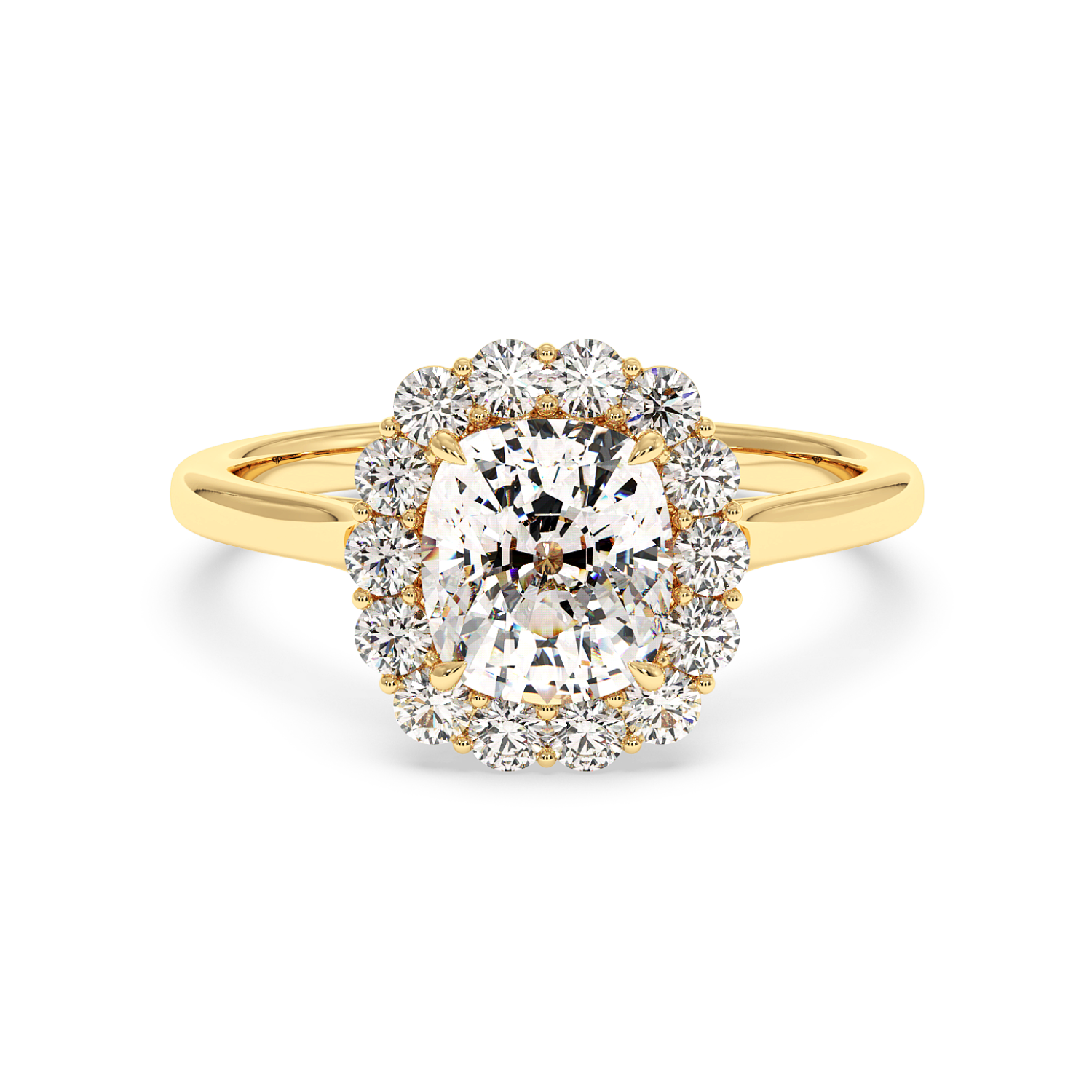 18K Yellow Gold Matilda Engagement Ring