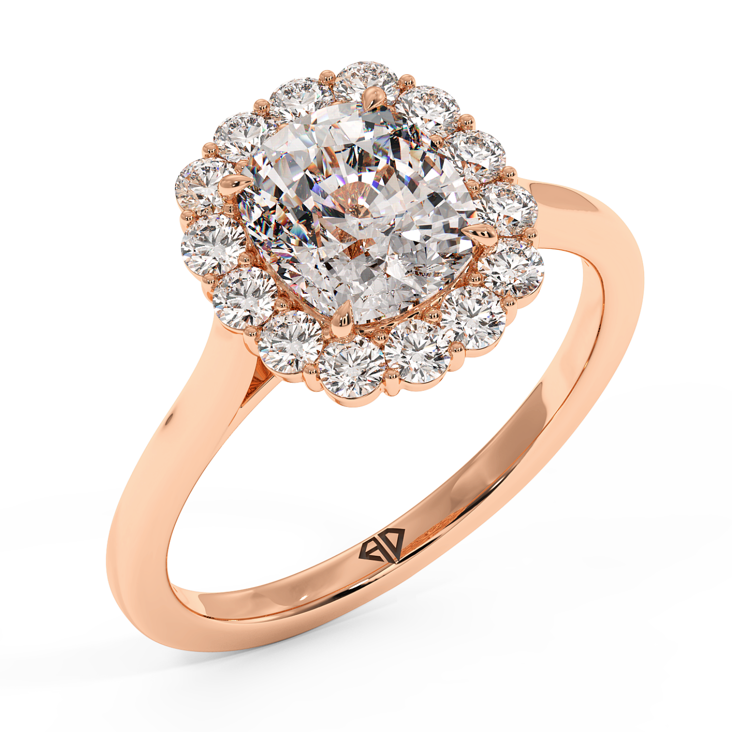 18K Rose Gold Matilda Engagement Ring